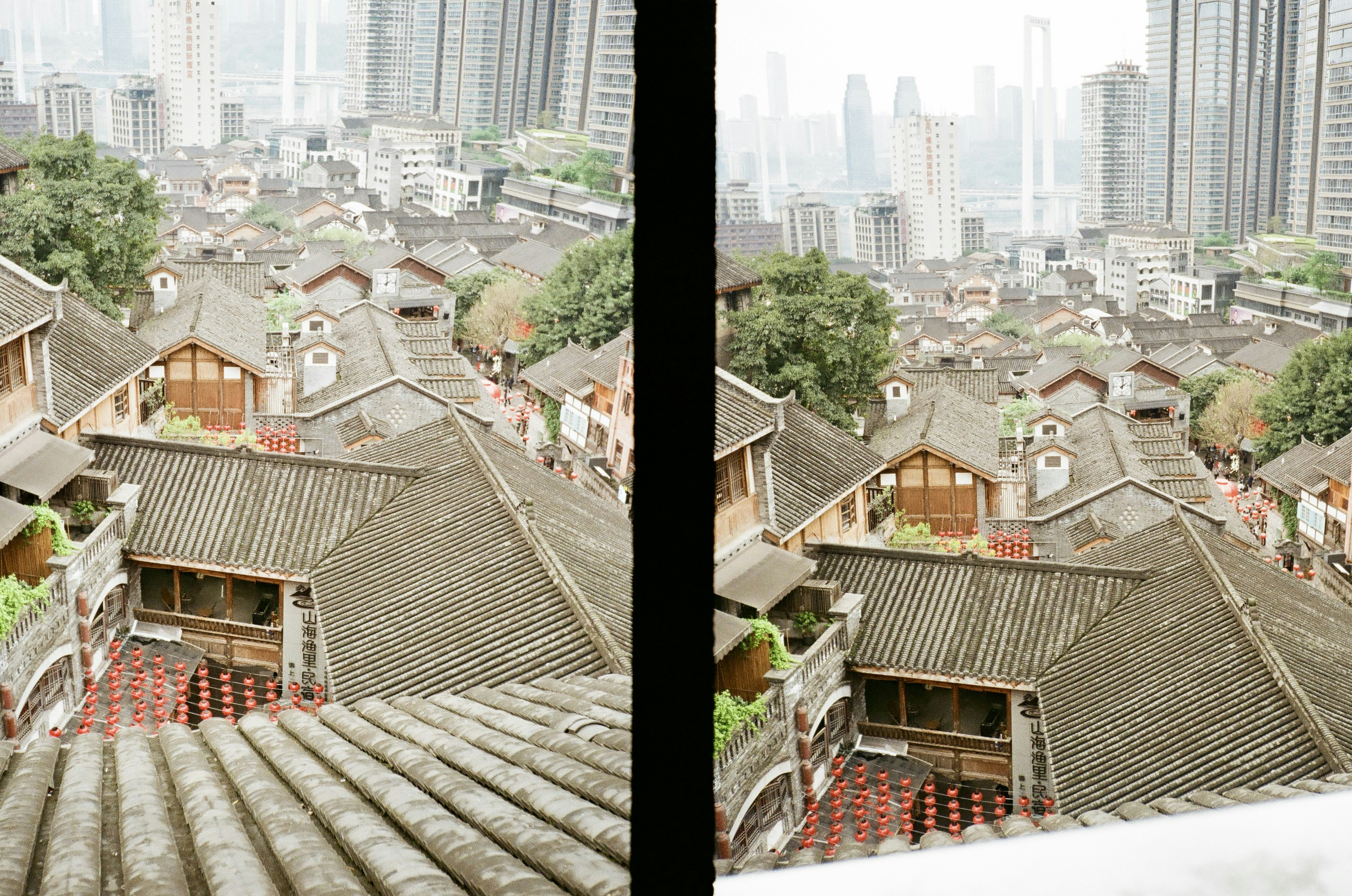 Traditional rooftops in a dense urban city setting. photo – Free ...