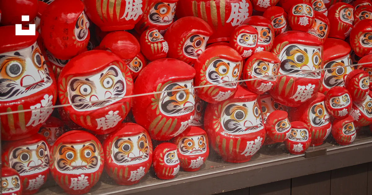 Goal Marker Icon Many red daruma dolls are displayed together - Free Photo on Unsplash