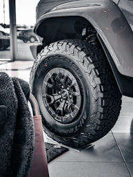 close up of rugged bfgoodrich tyres available for sale in Nigeria via tyrepublic