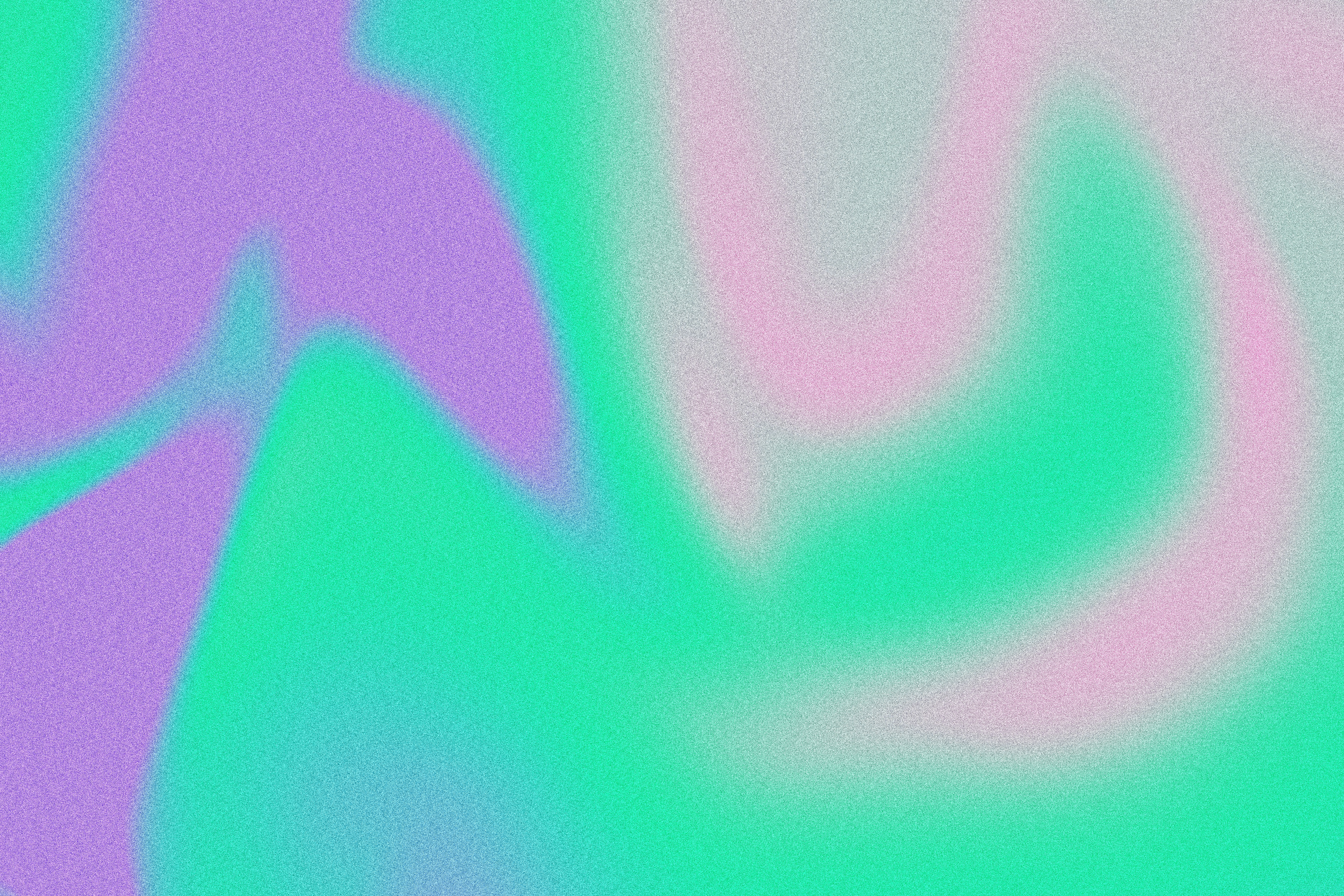 Abstrakte Pastellwirbel in Lila und Grün