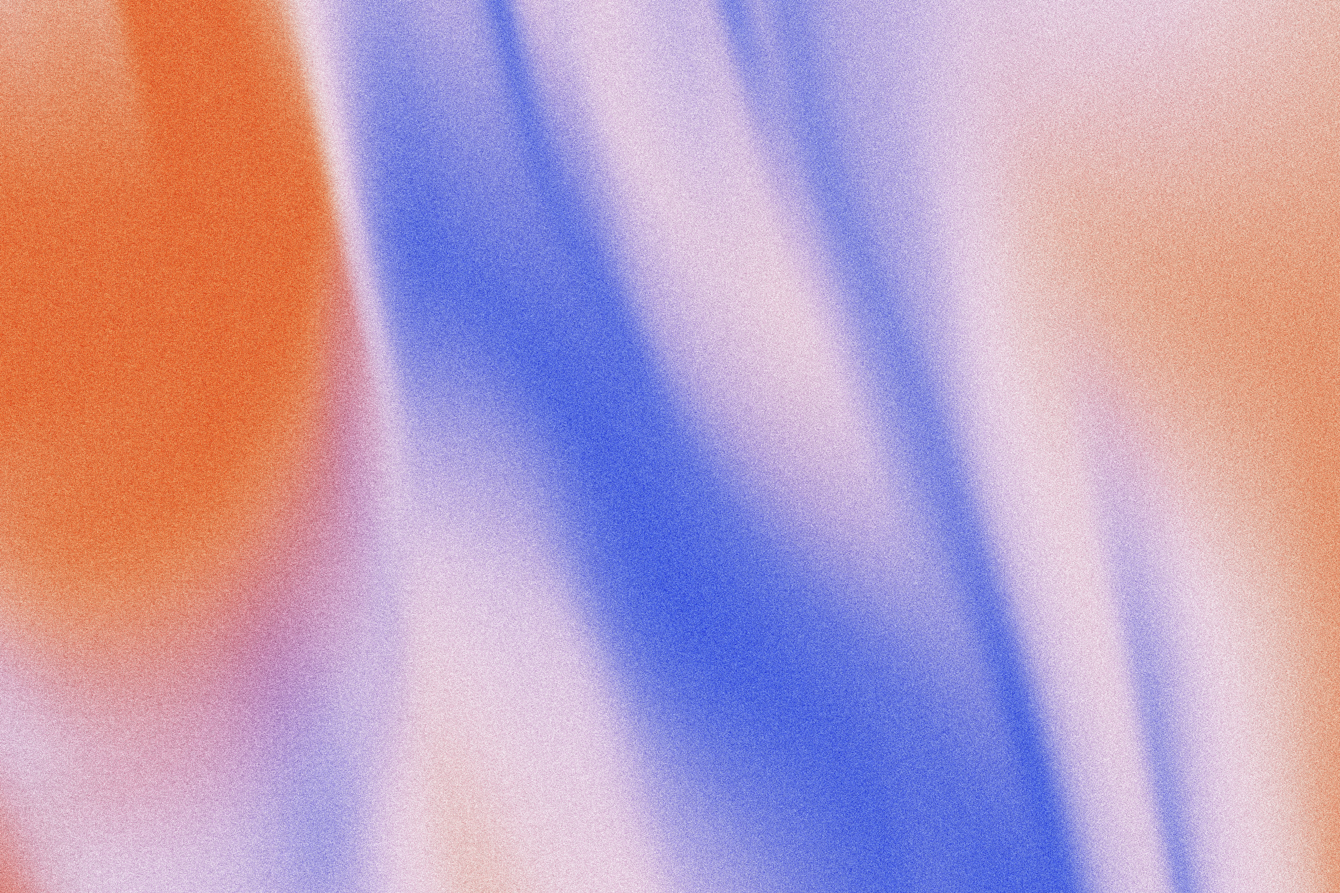 Oranger und blauer abstrakter, fließender Hintergrund