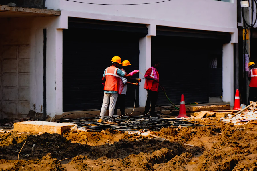 Construction workforce