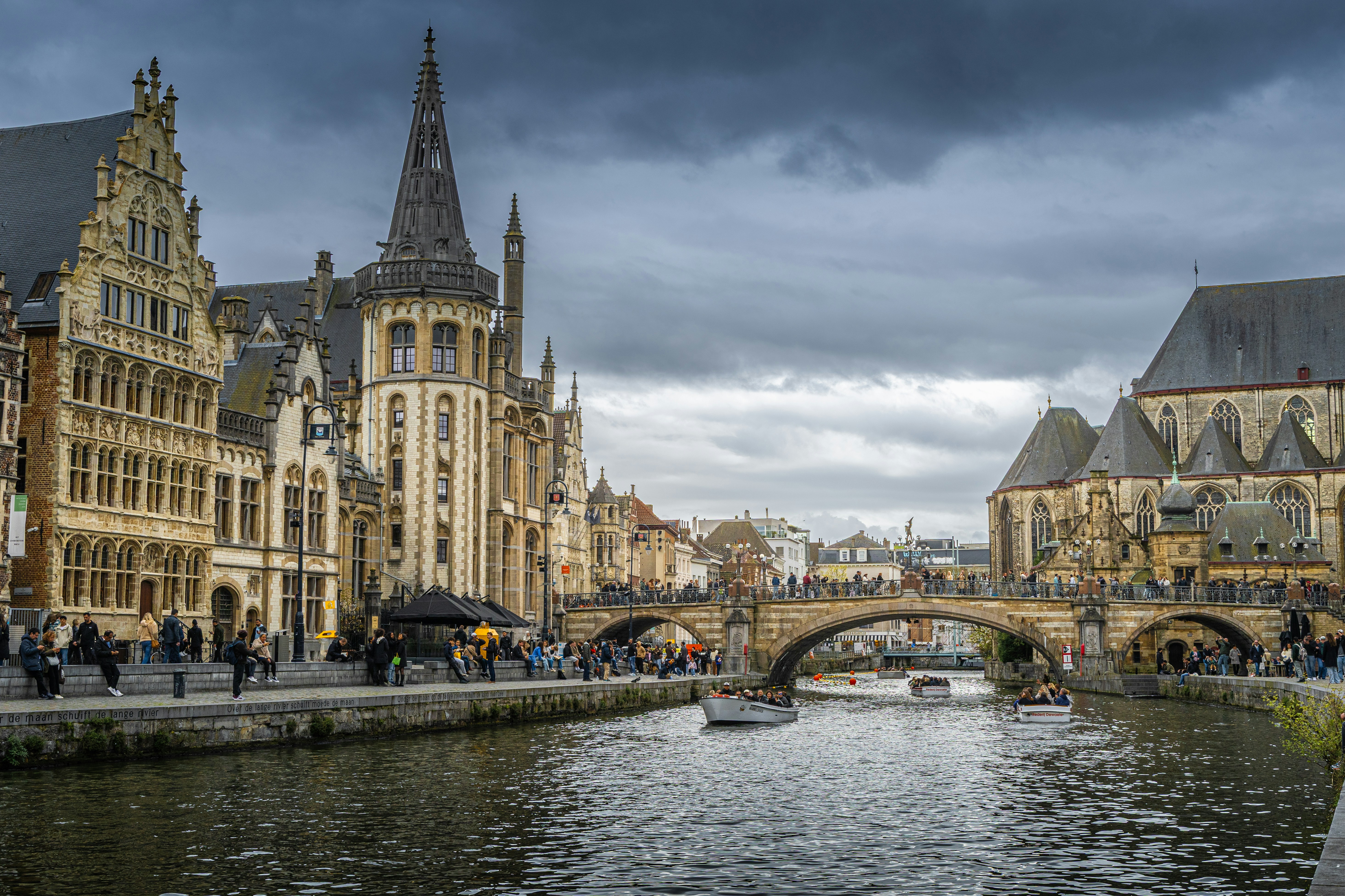 Gent stad aan het water