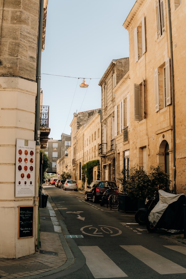 Rue typique des Chartrons, Bordeaux