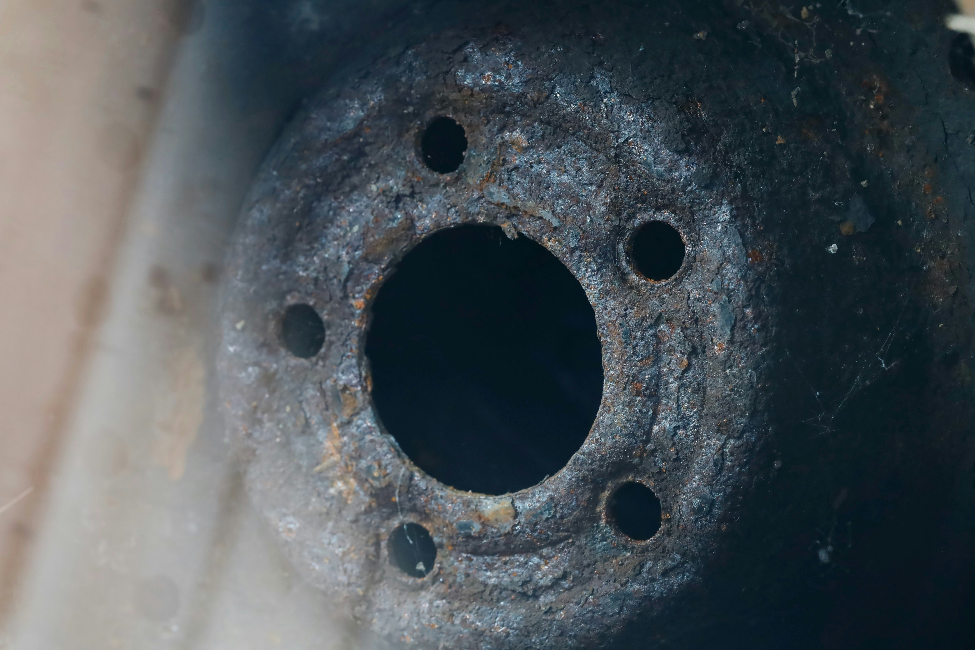 Dirty blower wheel with heavy dust buildup on the fins - how a failed blower motor affects your cooling