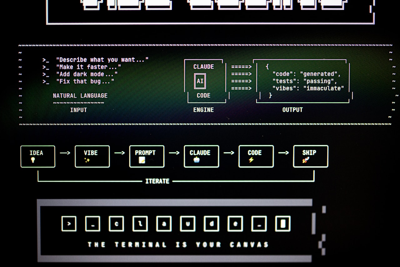 Code screen — wipe command lines