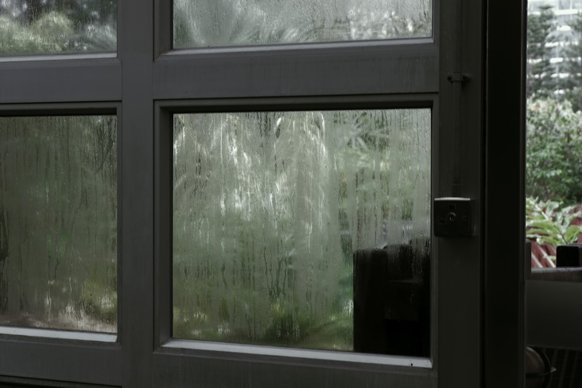 Foggy window repair image background image