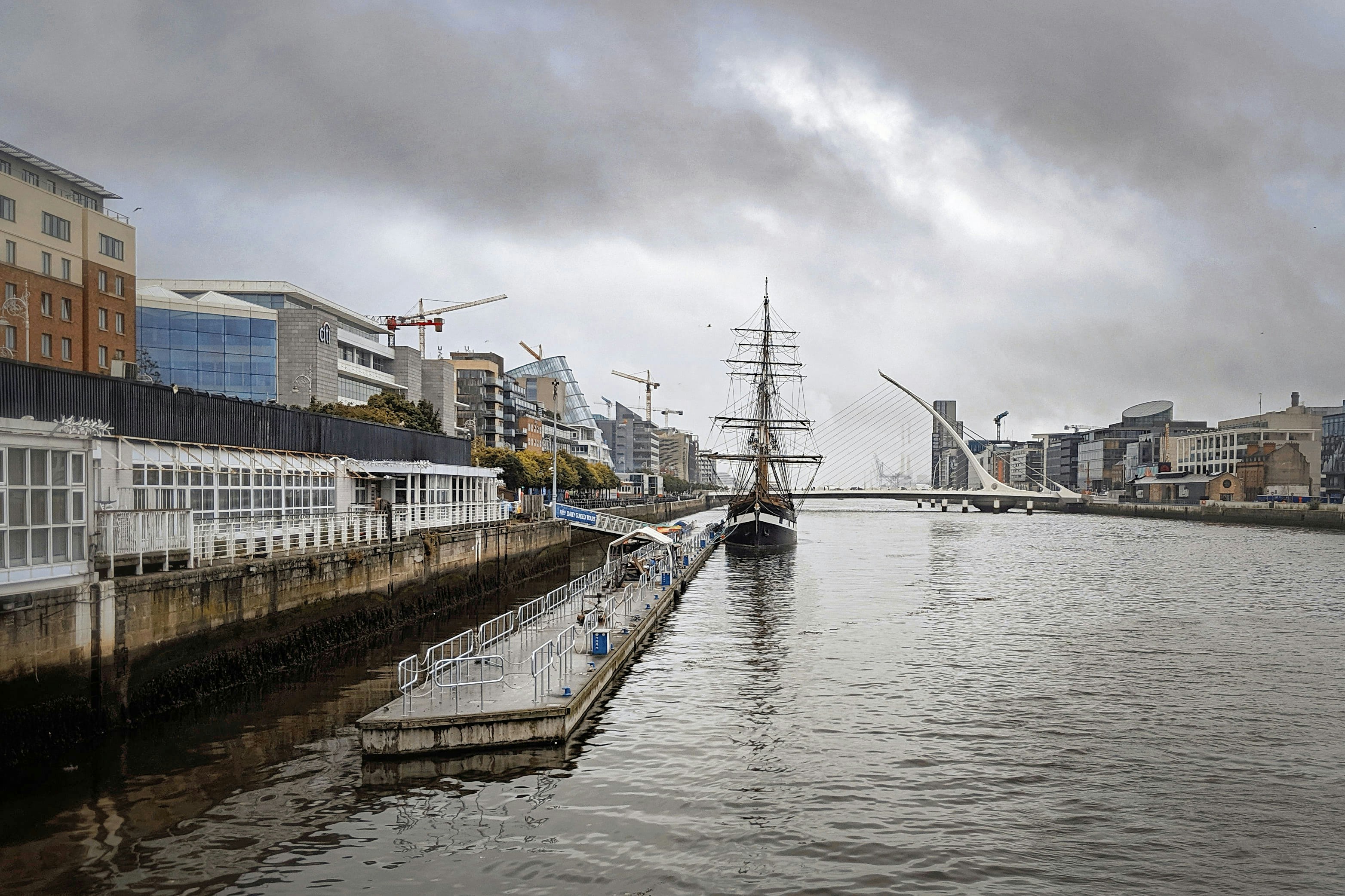 Dublin skyline LinkedIn background