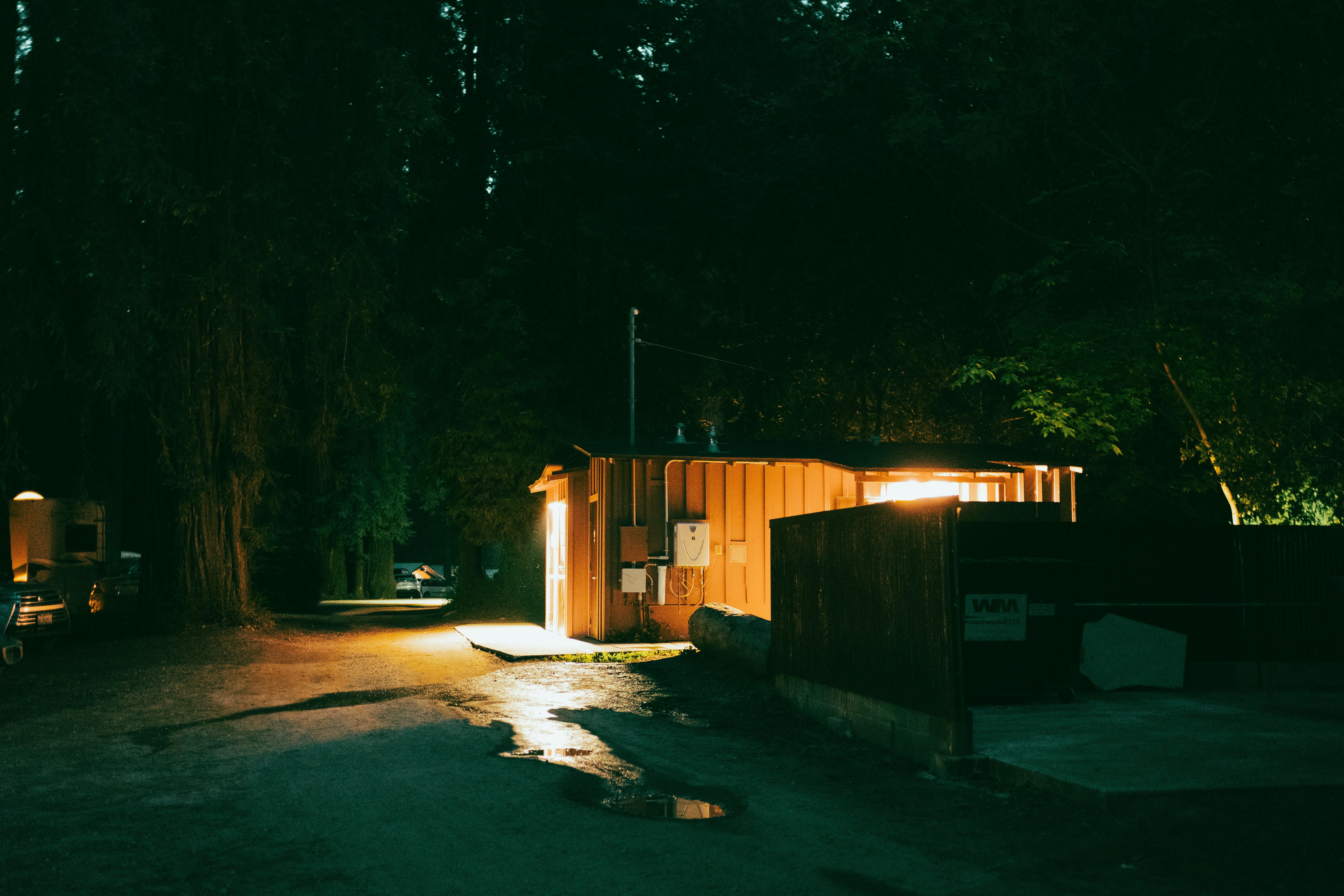 Rocky mountain peaks under a soft, hazy atmosphere.