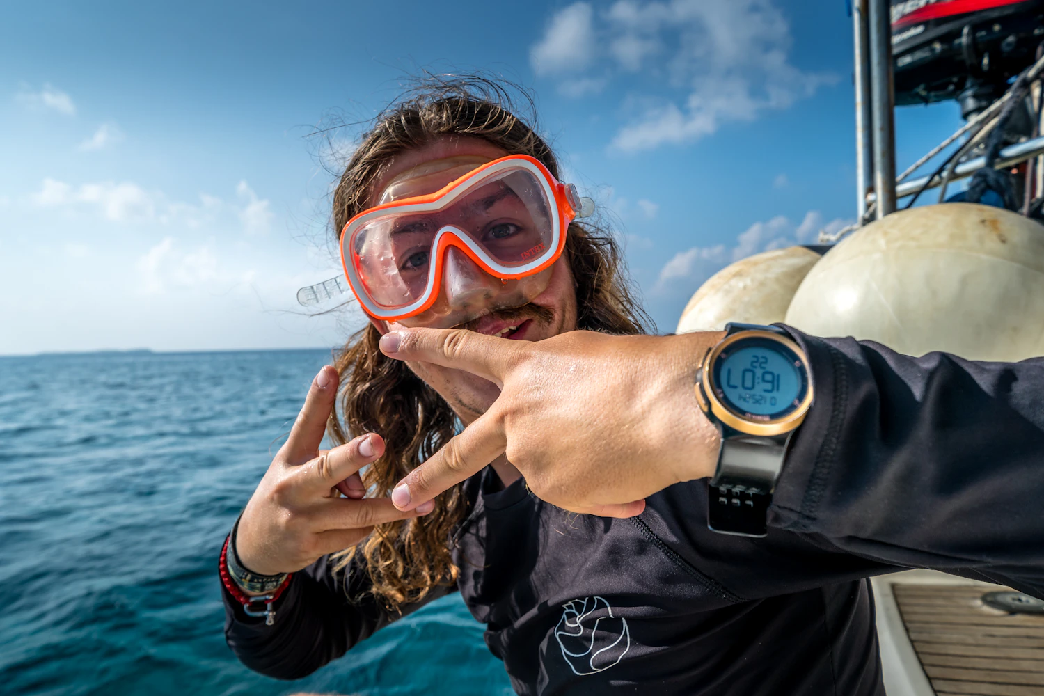 Diver enjoying a scuba trip