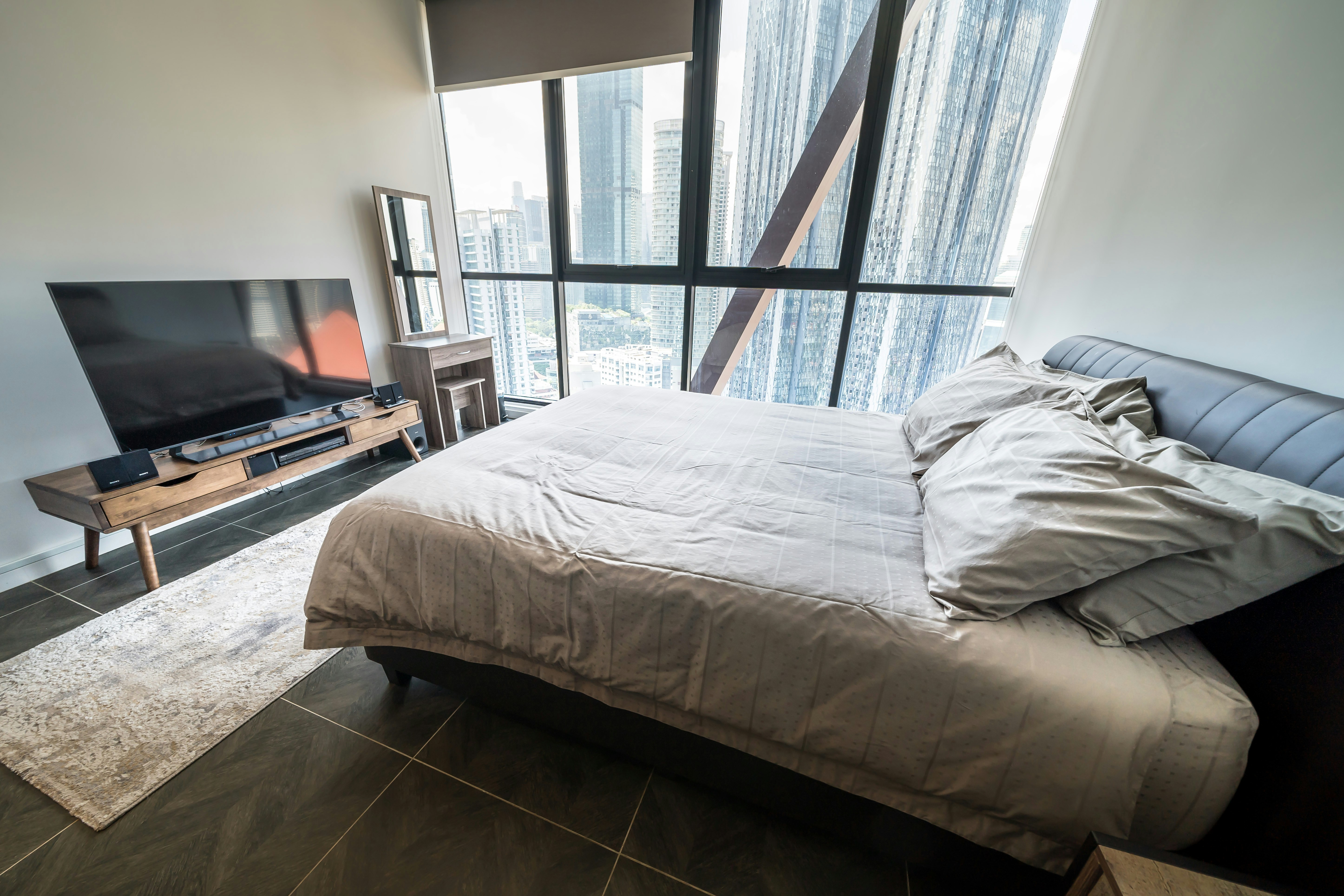 modern mirror apartment interior, wallpaper, Organize Small Apartment with Mirrors: Expert Space-Saving Tips 5