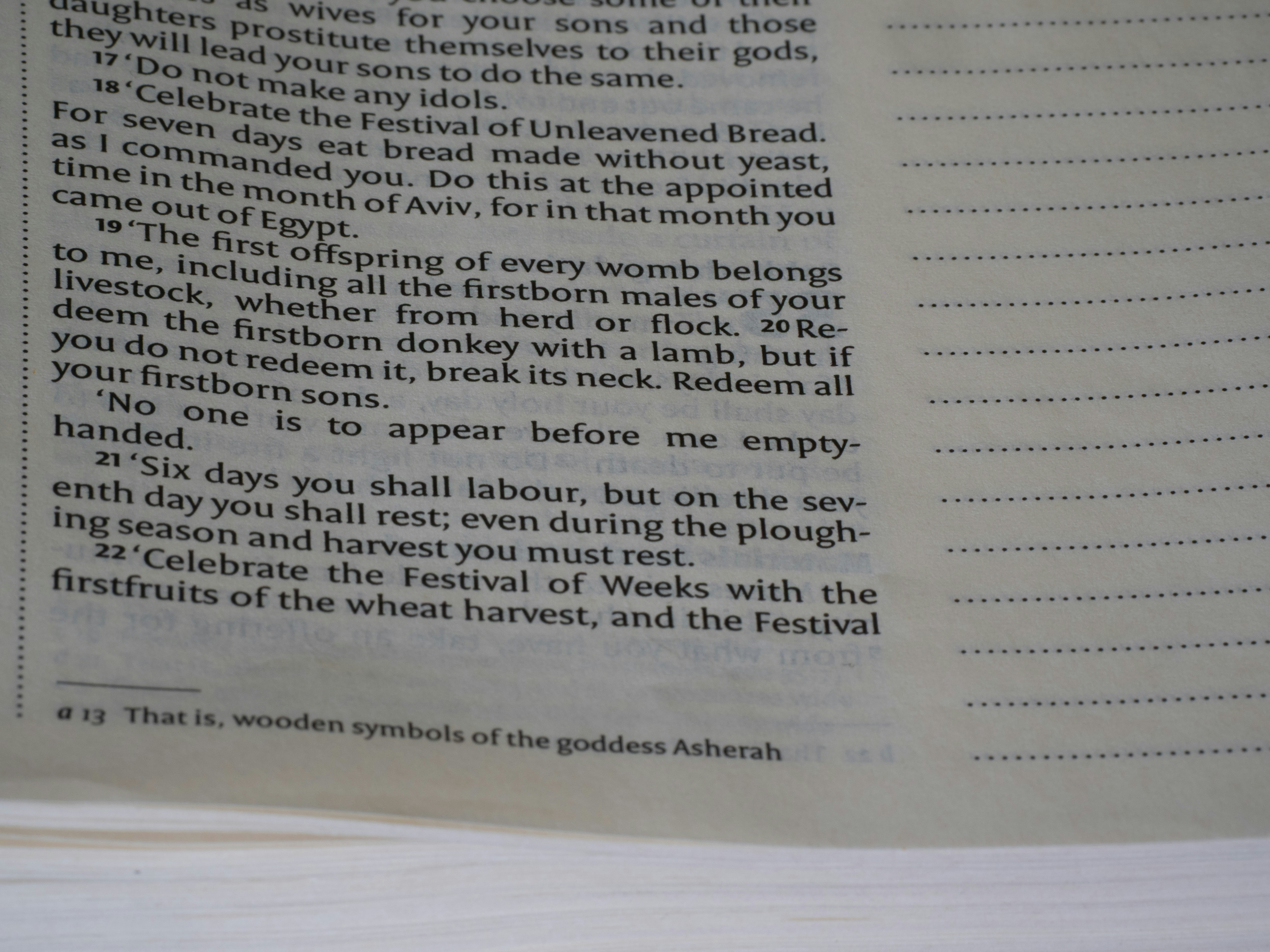 Close-up teks dalam buku dengan ayat bernomor.
