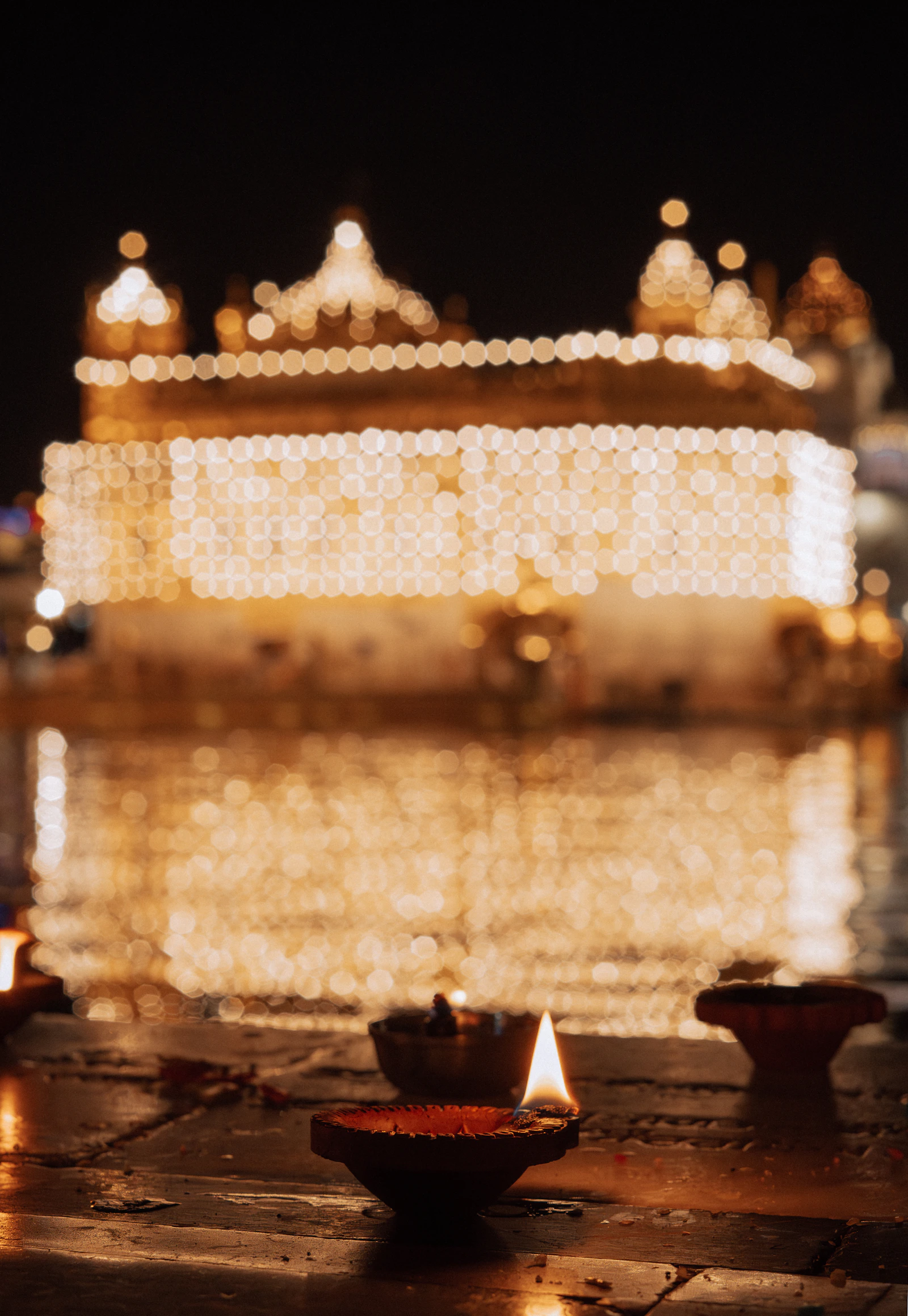 Golden Temple at night