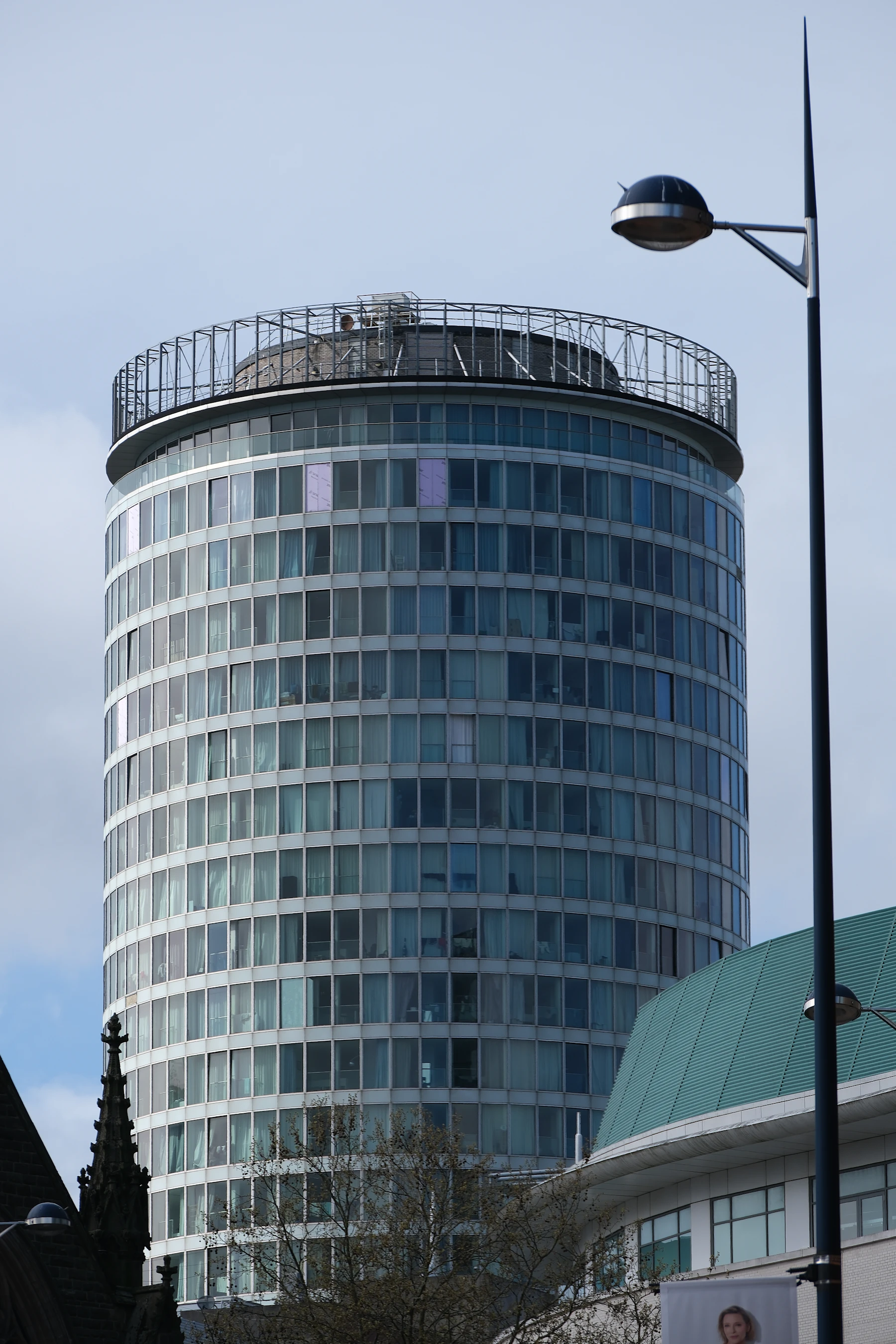 The Rotunda in central Birmingham