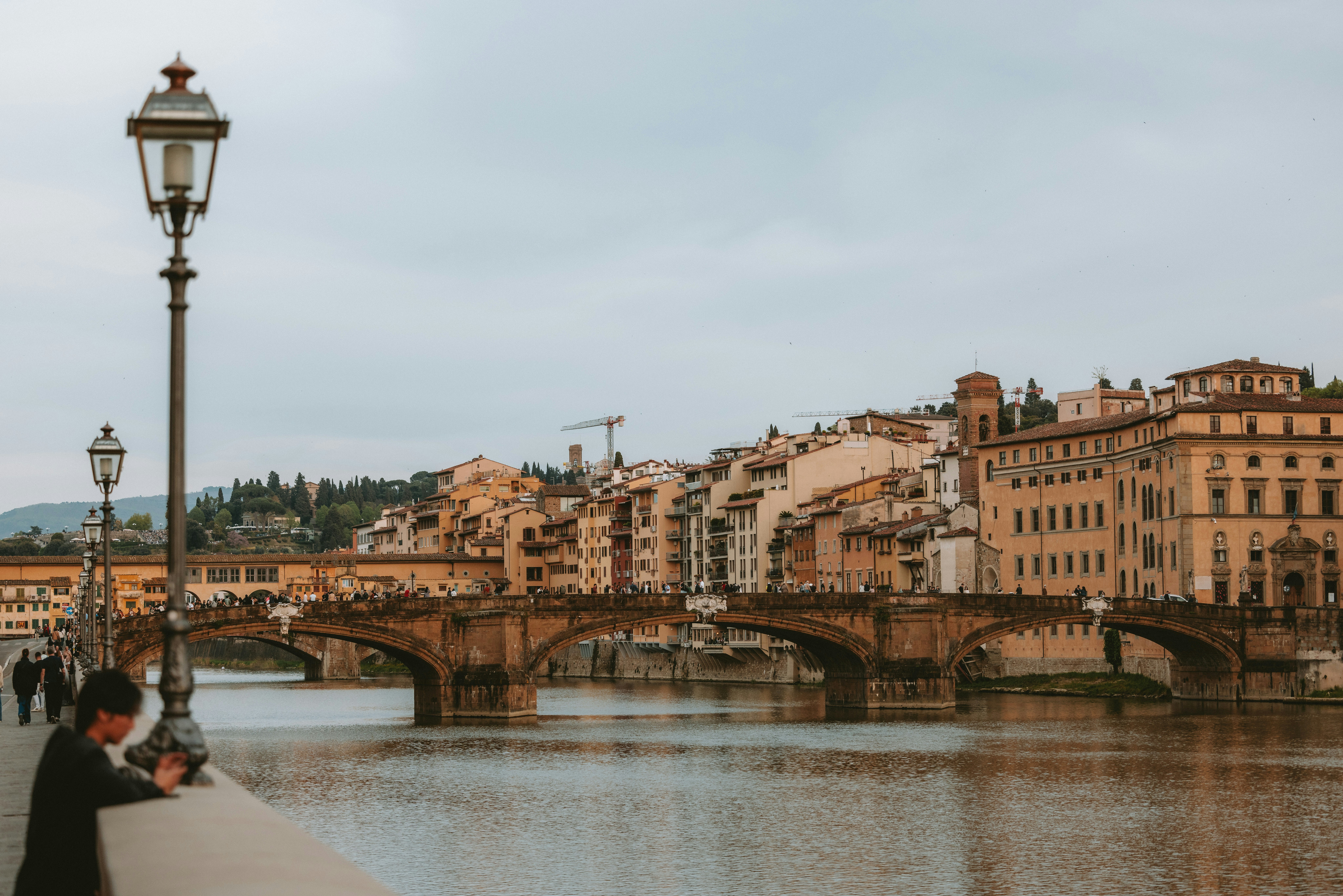 Pont du Ponte Vecchio sur l’Arno à Florence