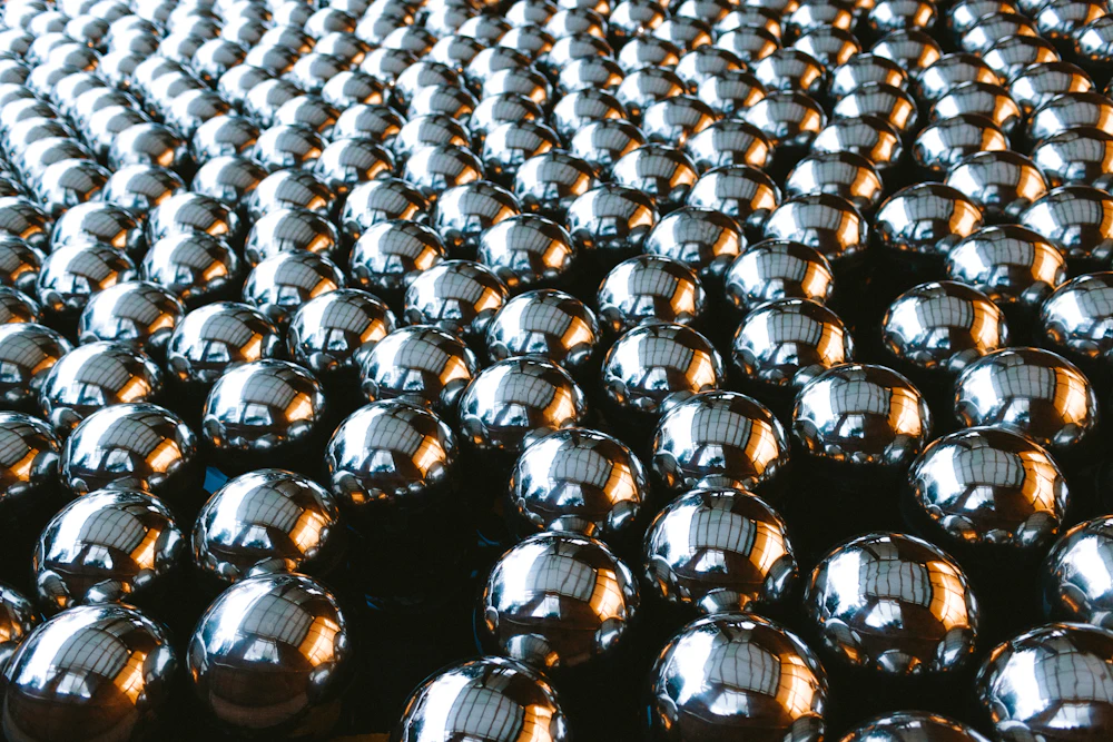 Steel bearing balls