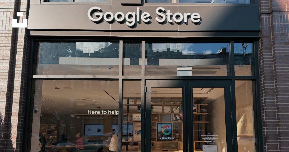 Modern storefront associated with Google visibility and local business presence