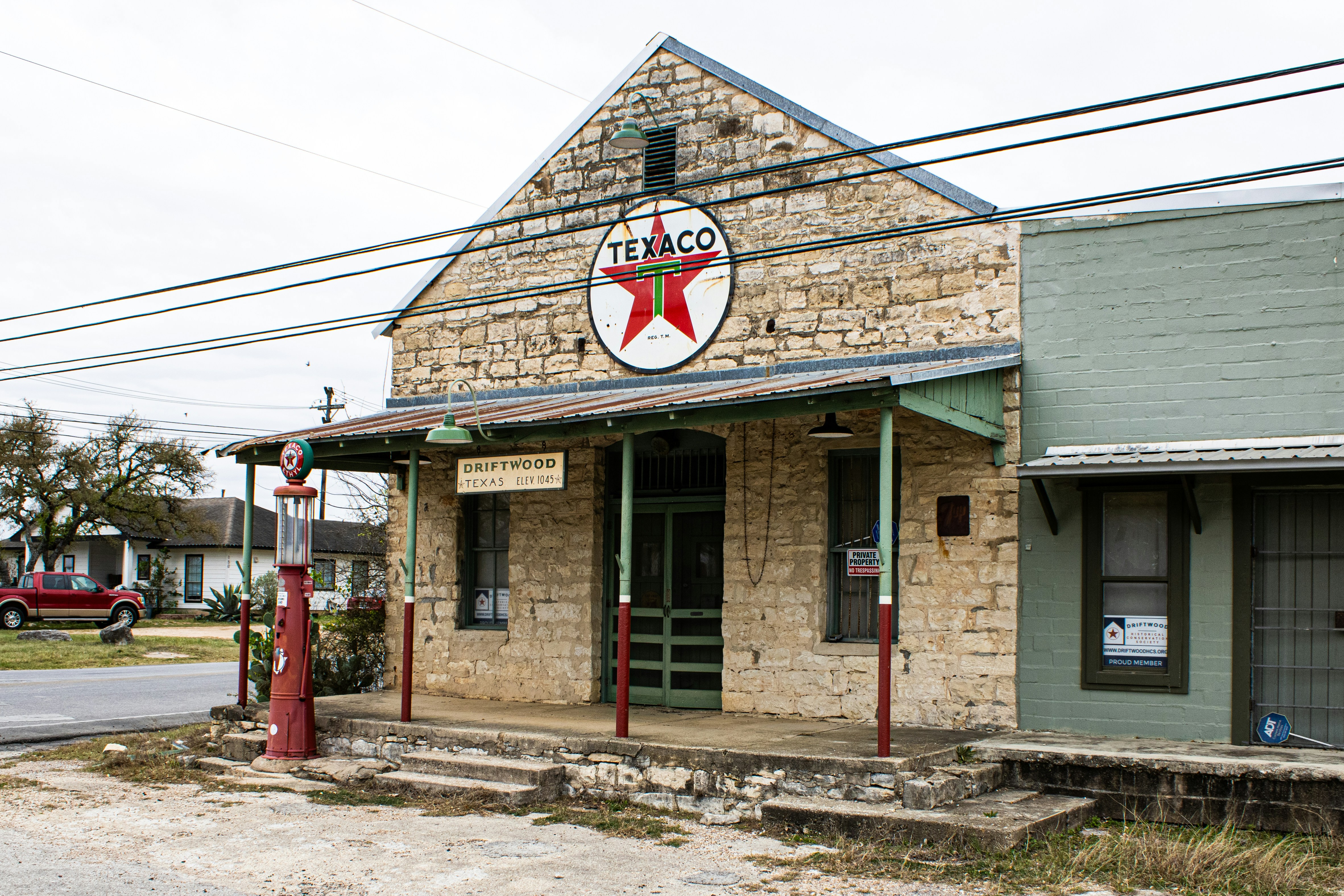 Texaco Gas Station in Driftwood, TX