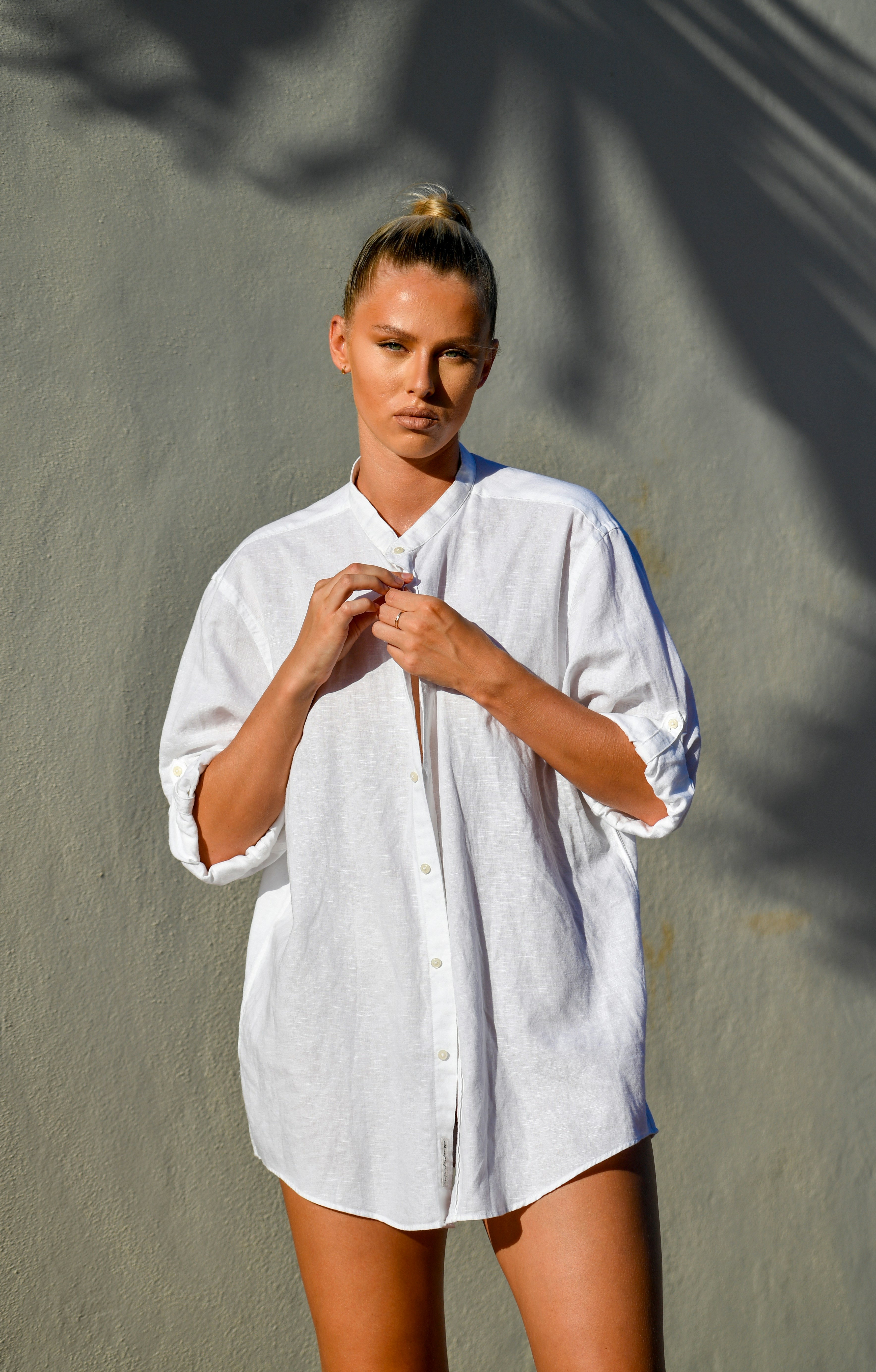 Structured Linen Shirt