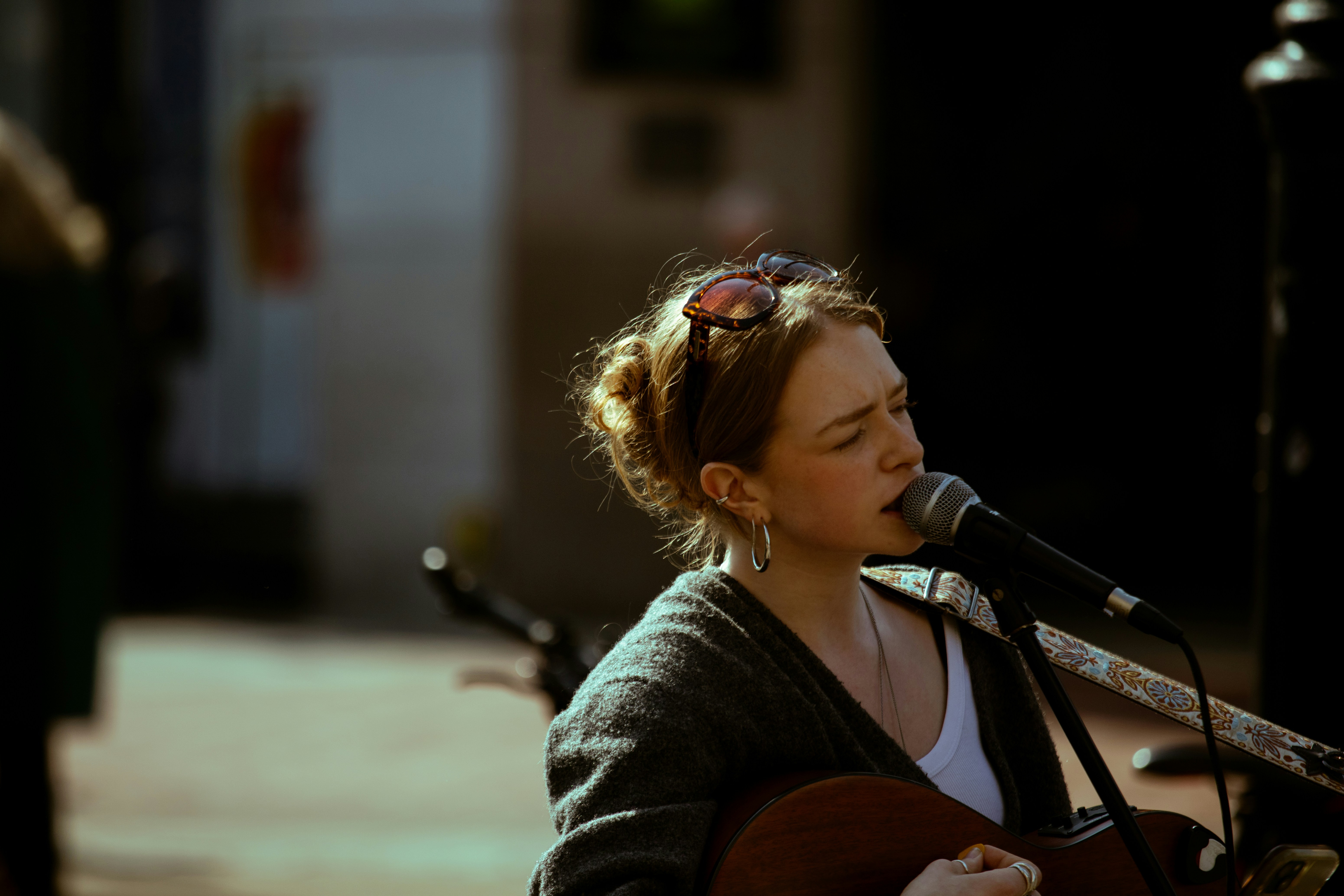 The Sun-Drenched Soliloquy of the Street . . .