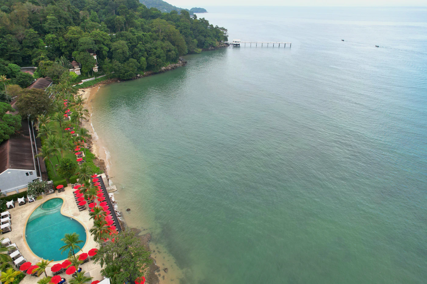 Luxury tropical resort