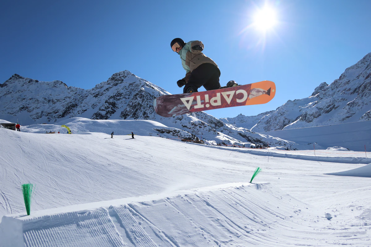 Snowboarding in Colorado