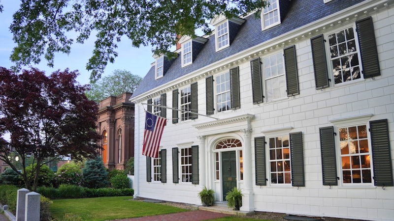 The Caldwell Residence, a brick colonial revival