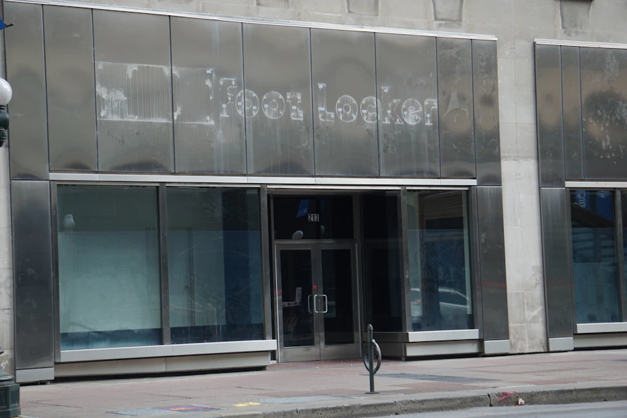 Storefront entrance