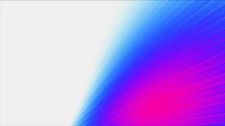 Abstract gradient of blue and pink lines