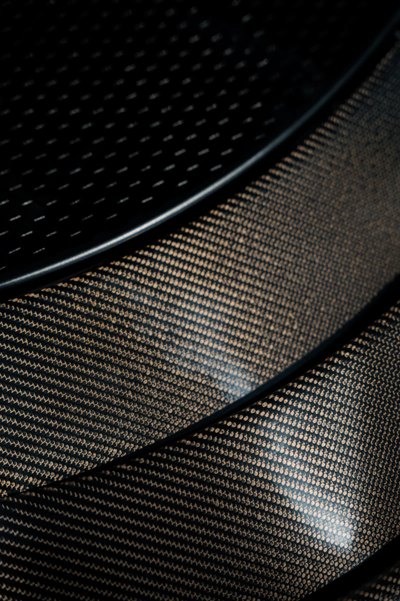Textura de fibra de carbono