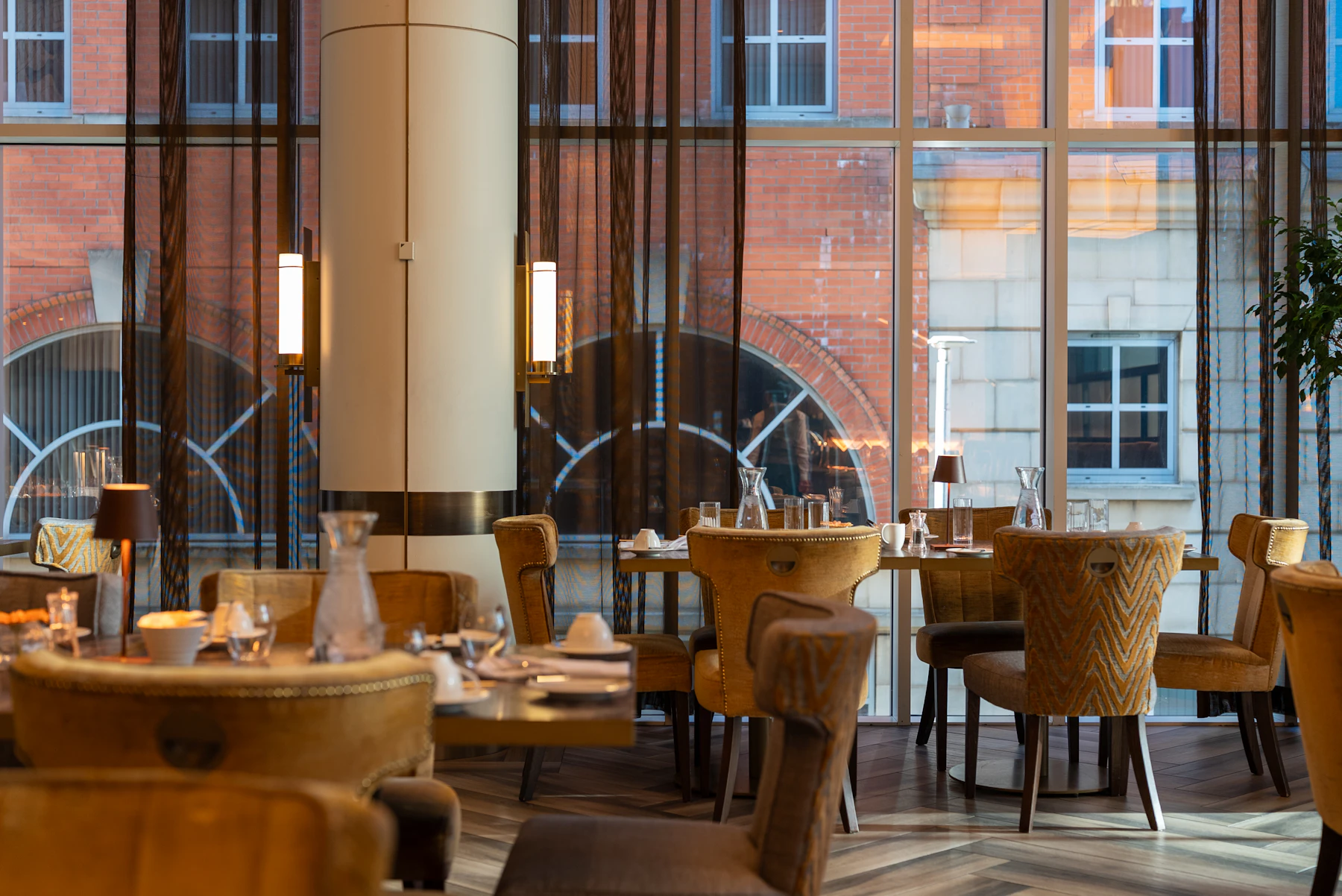 Elegant restaurantinterieur