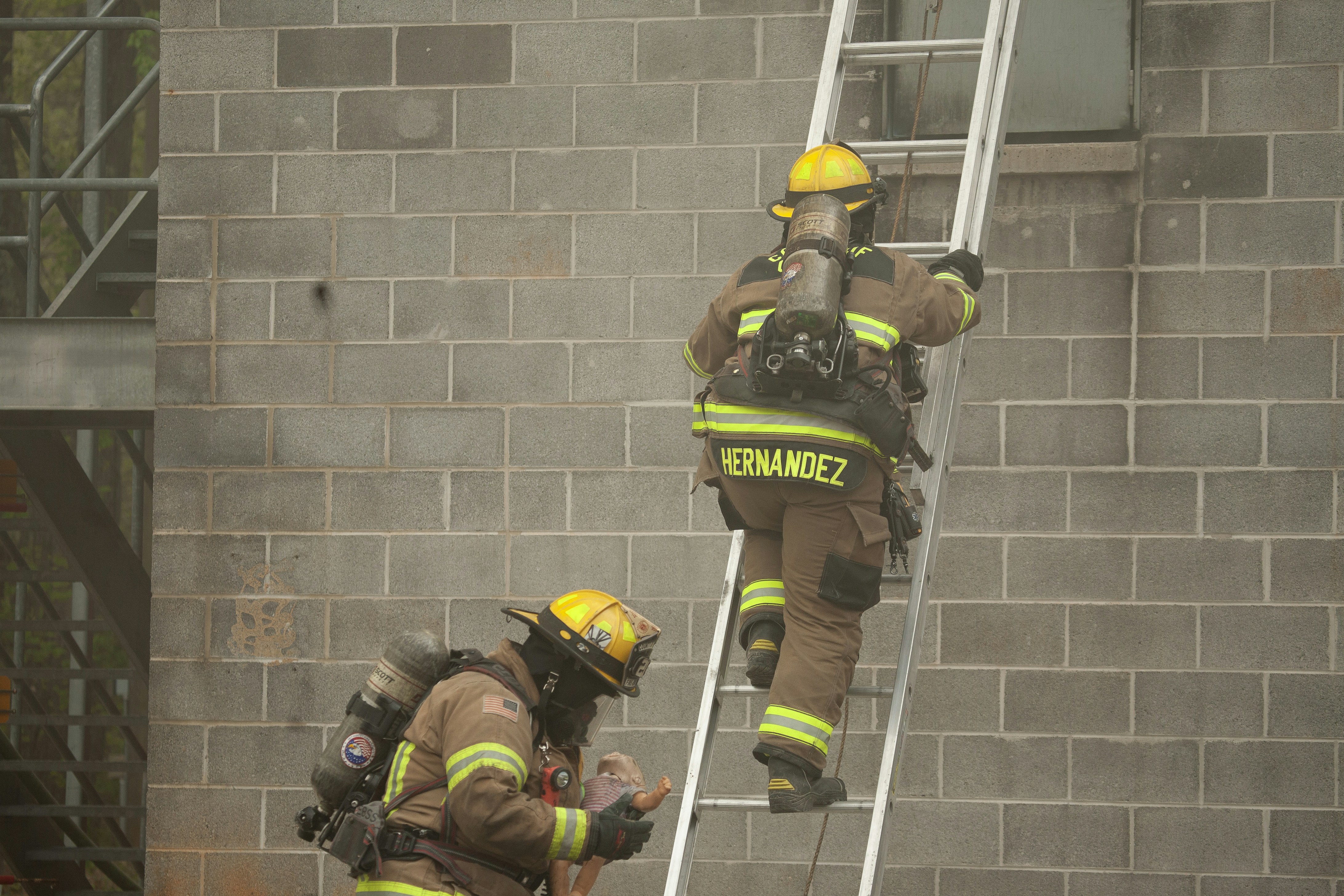 firefighter training