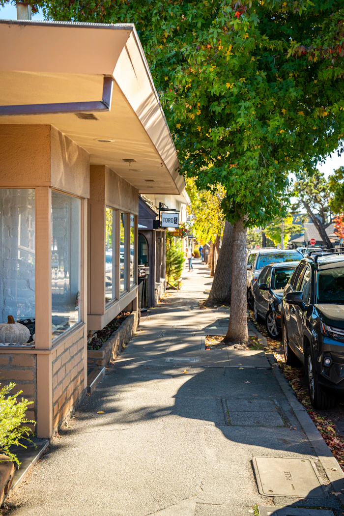 La Mesa — charming village main street
