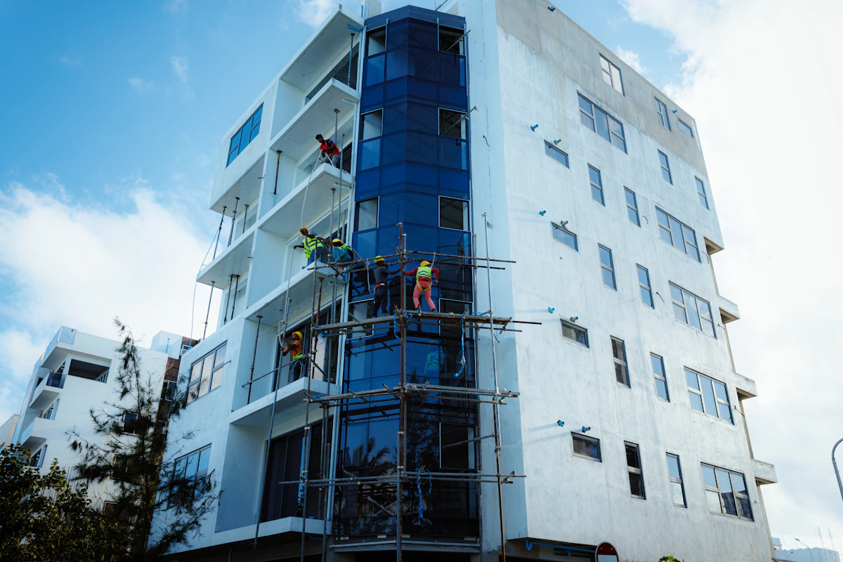 Multi-storey development under construction