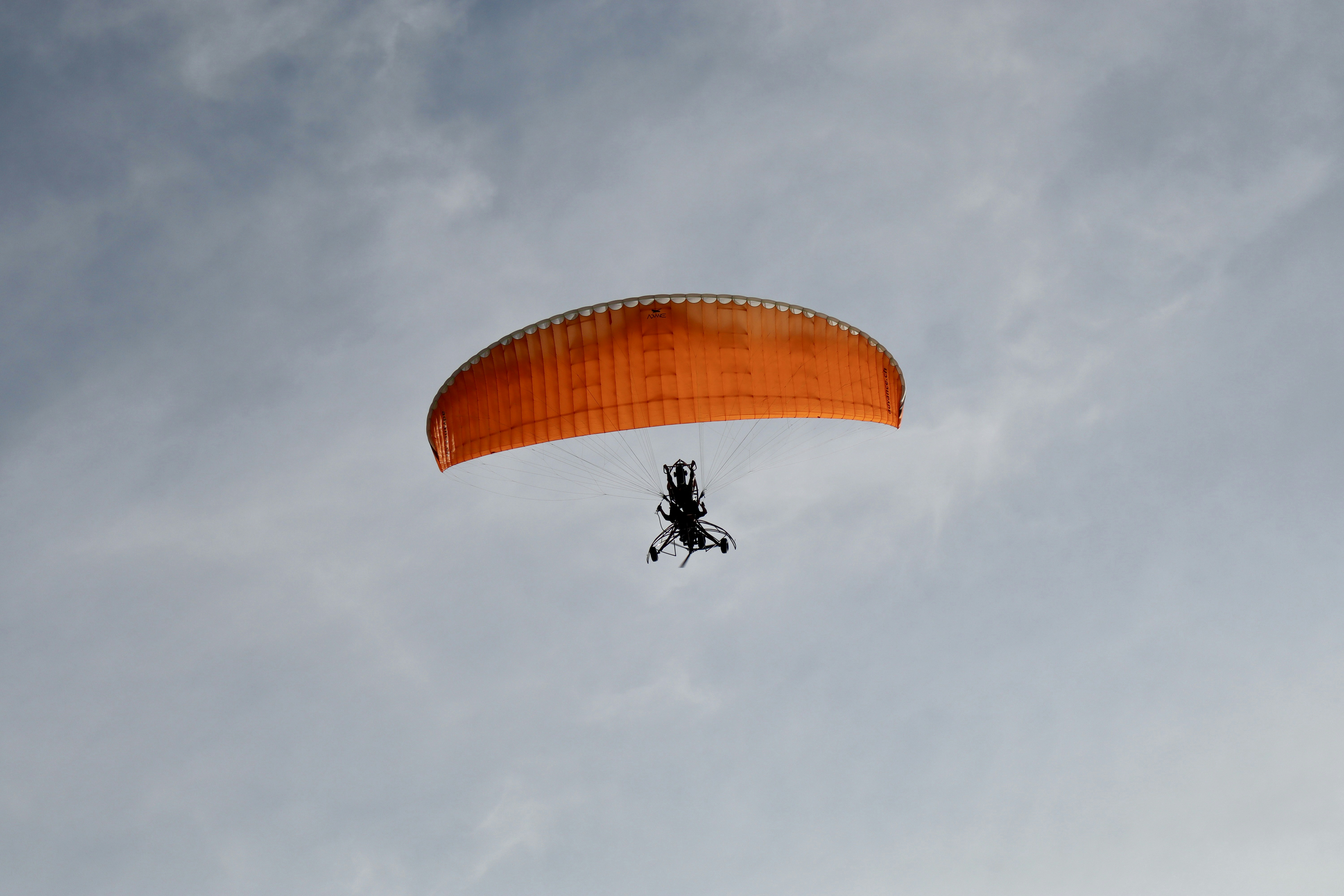 Paraglider over Langkawi, Malaysia.