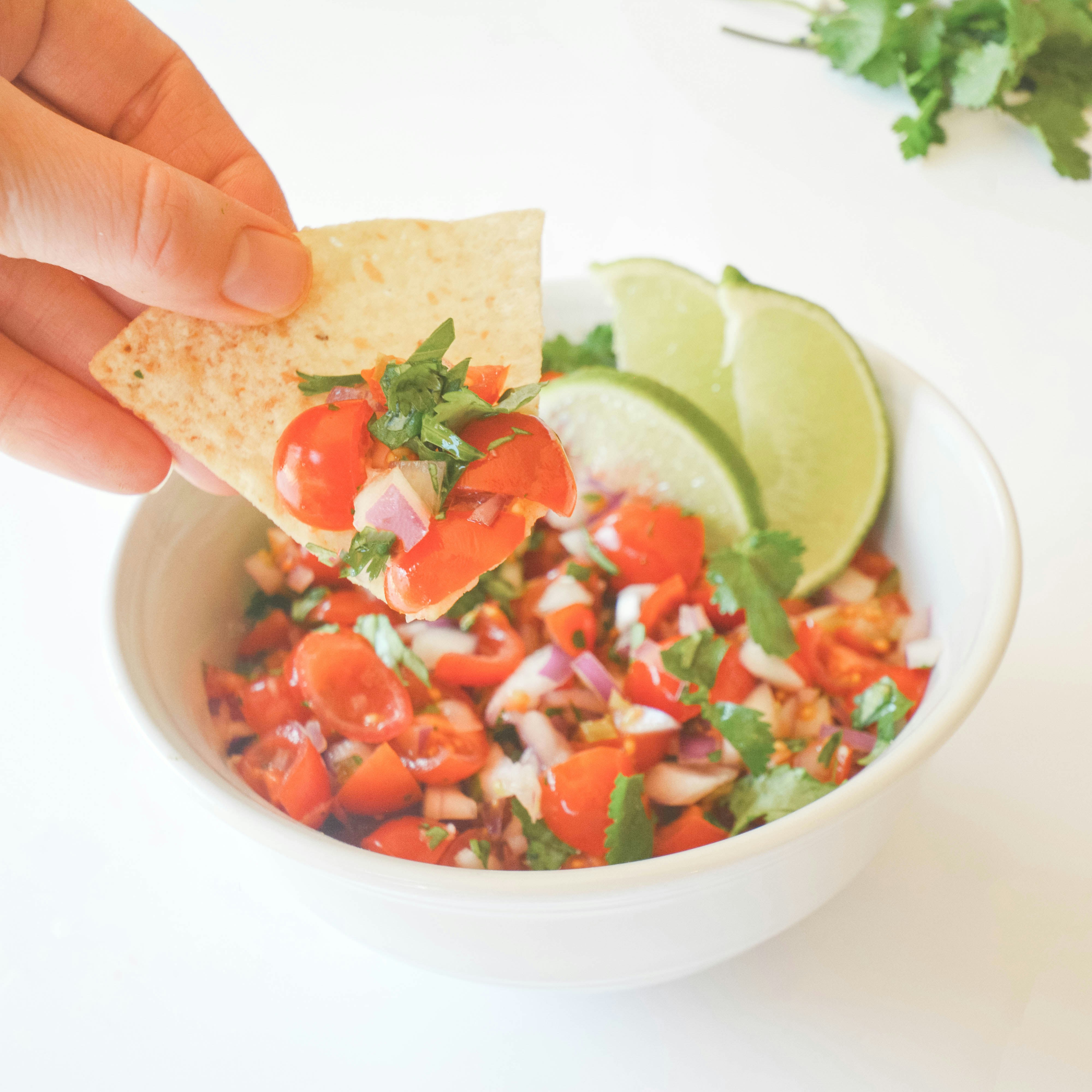 Fiery Peach Salsa