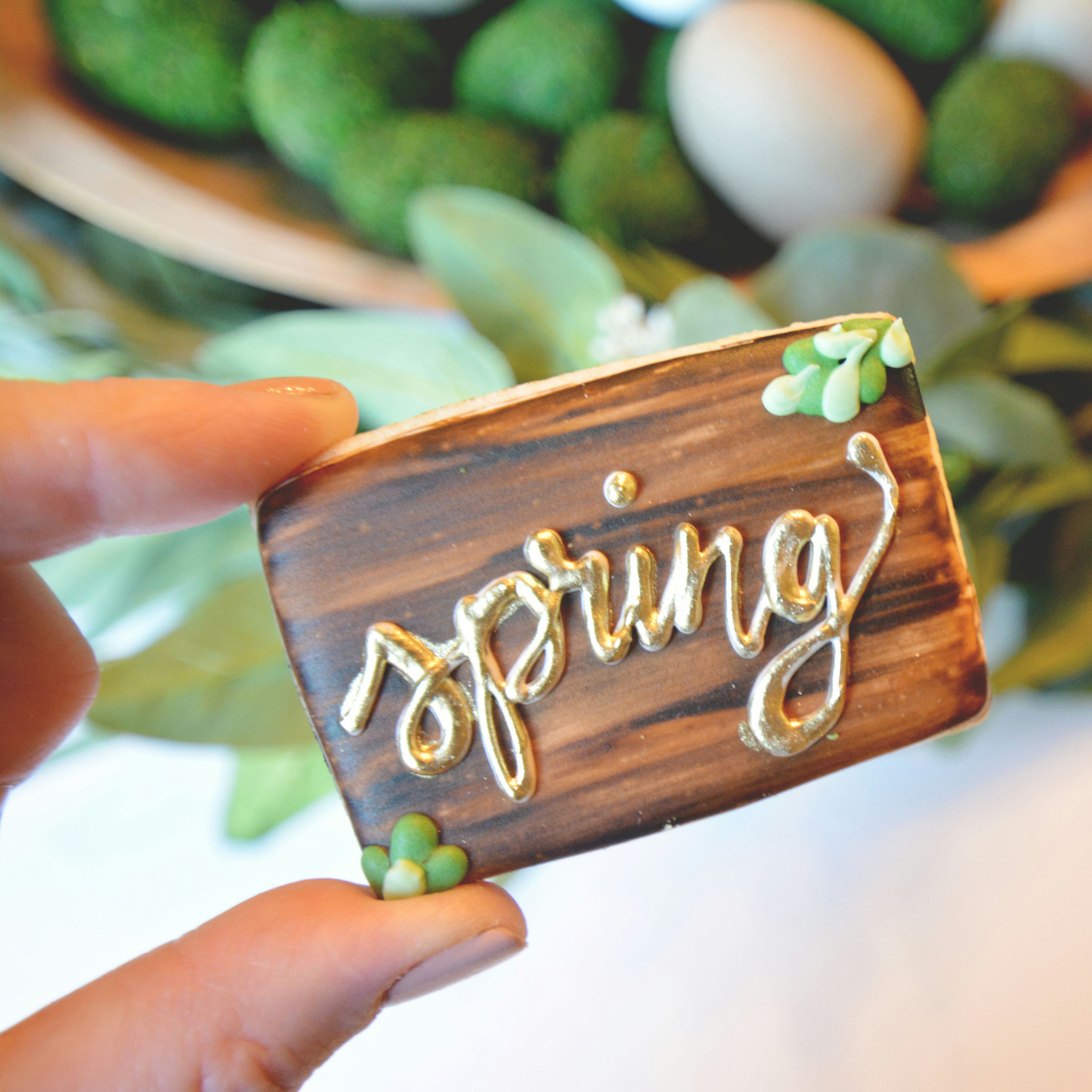 handcrafted cookies