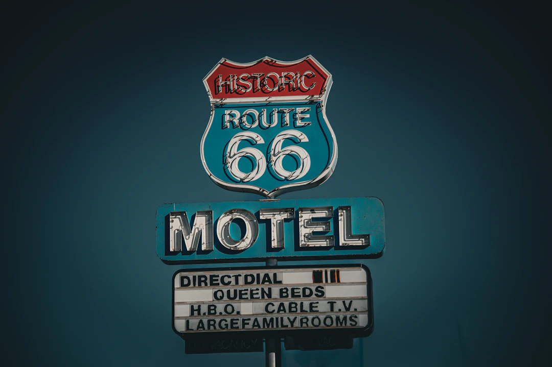 Roadside motel in Seligman, Arizona