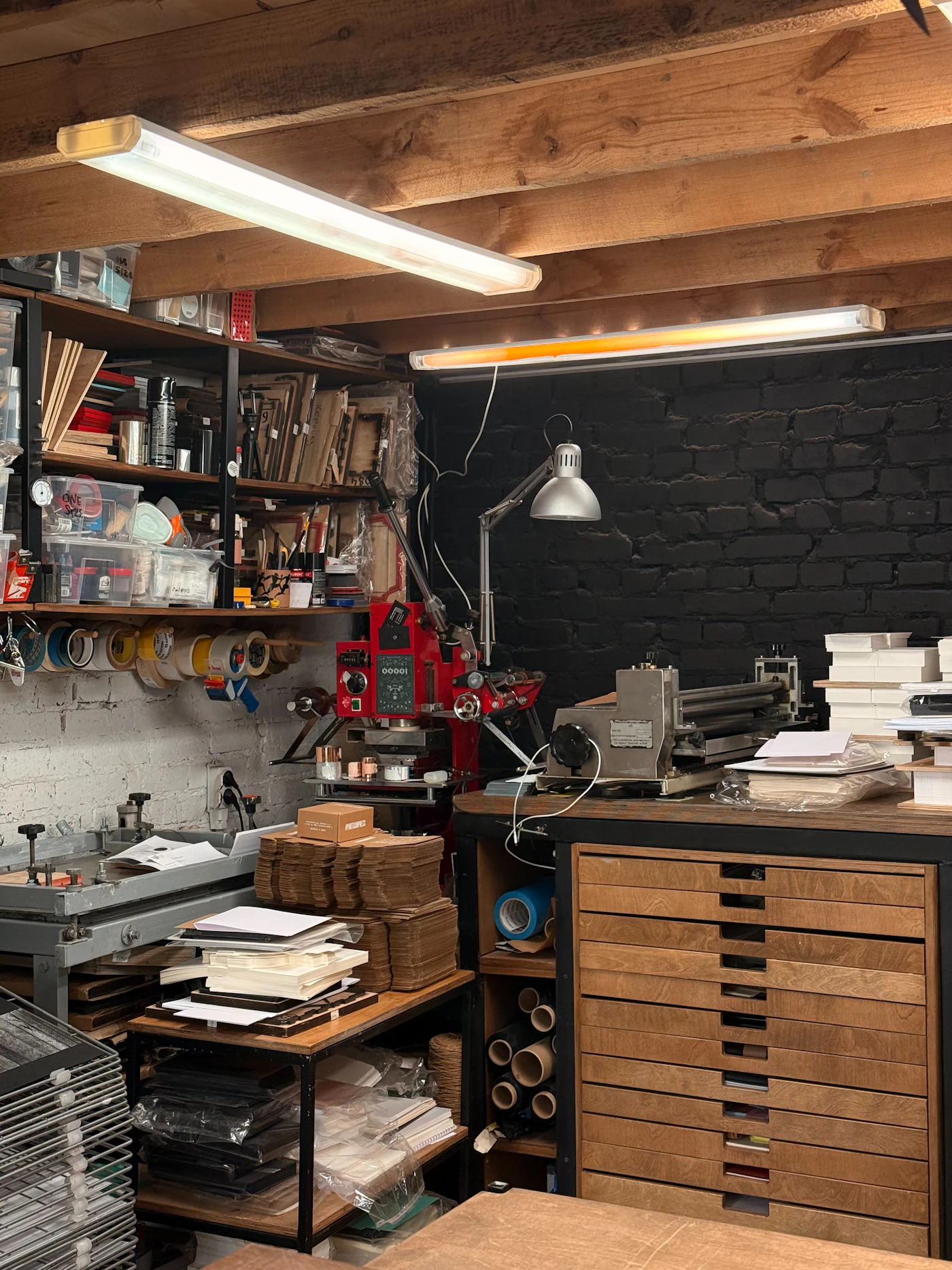 Atelier de production et d’impression