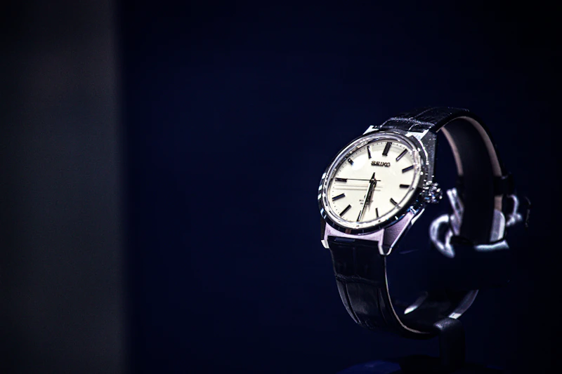 Rectangular Diamond-Bezel Automatic Watch