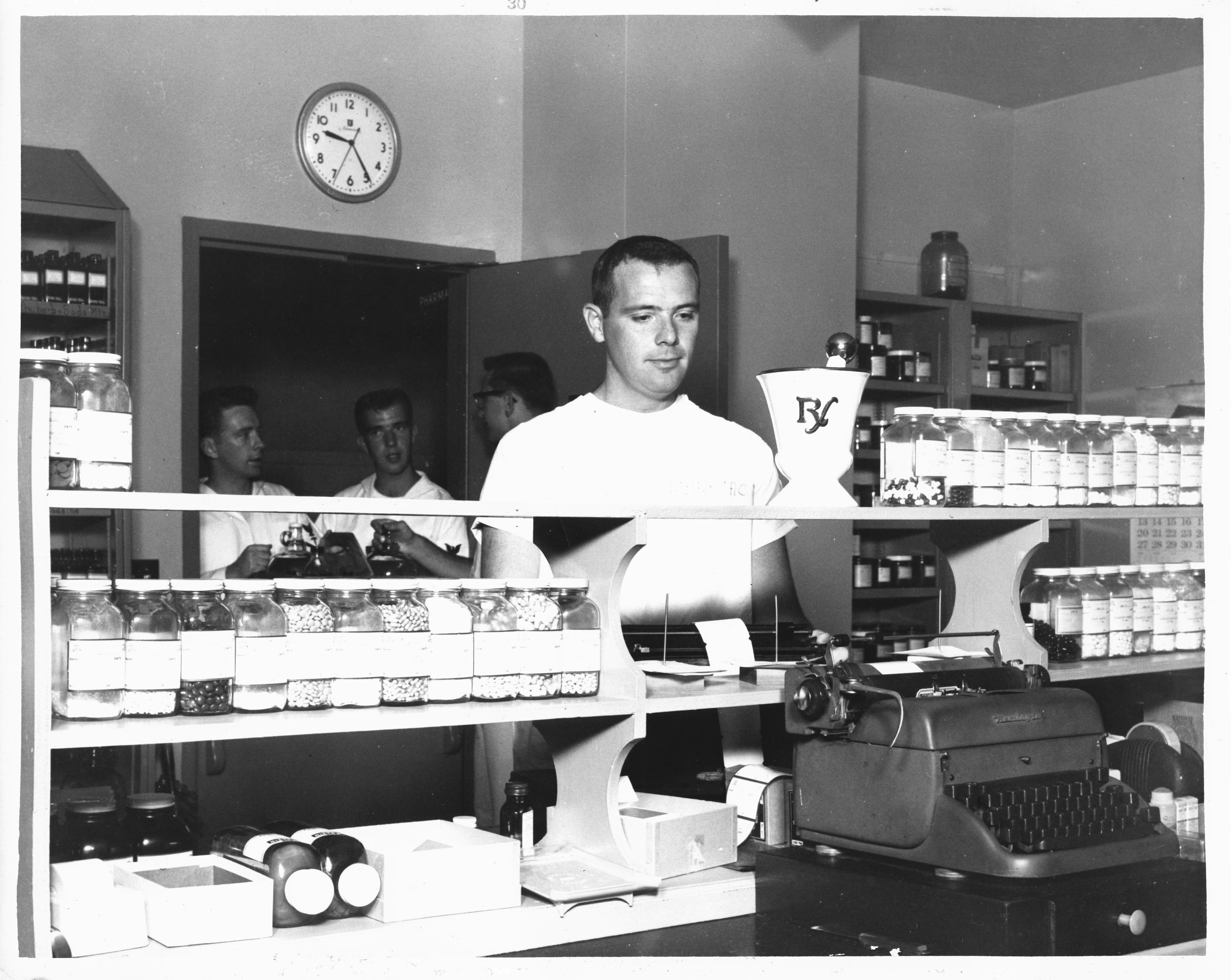 pharmacy counter
