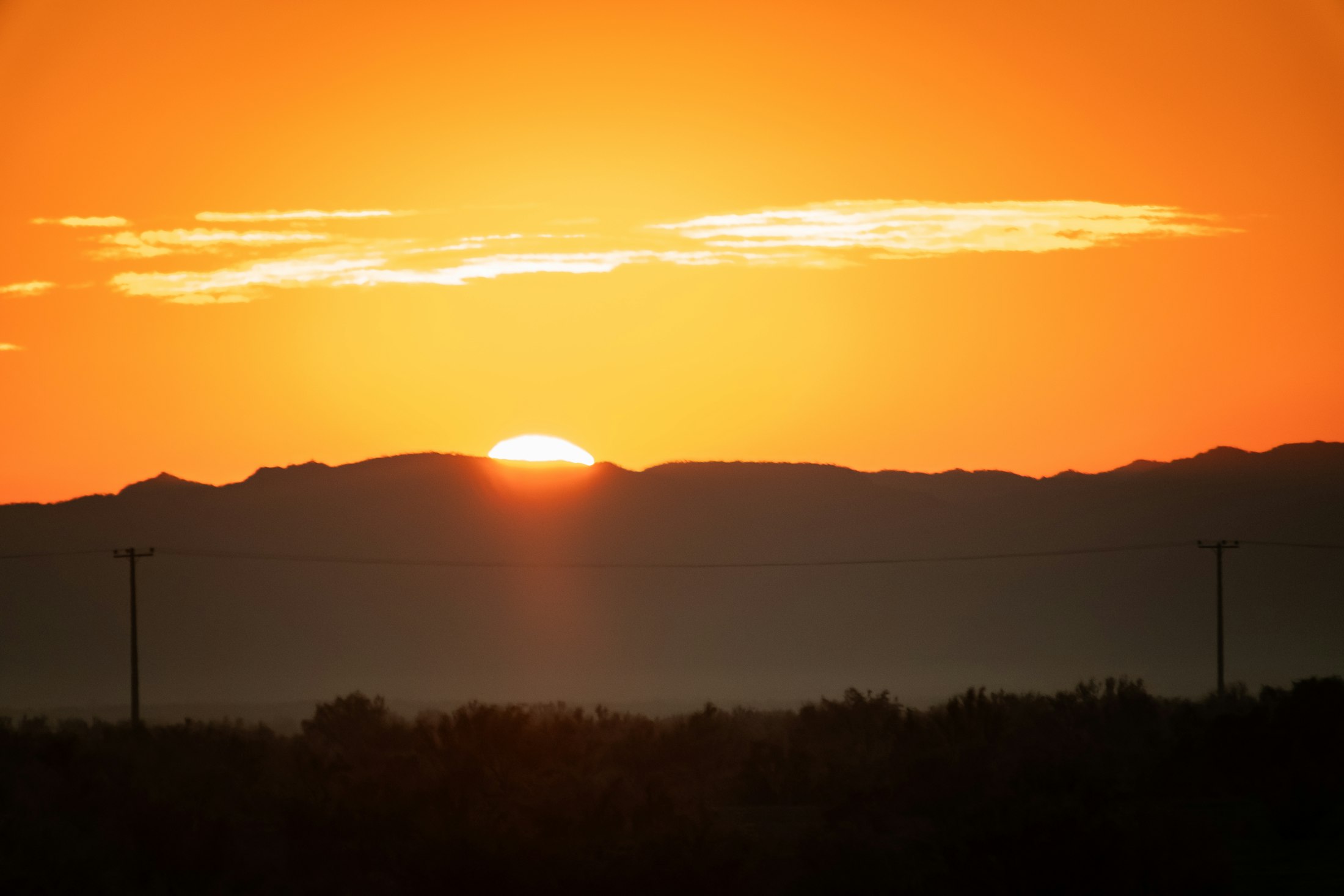 Amanhecer nas montanhas