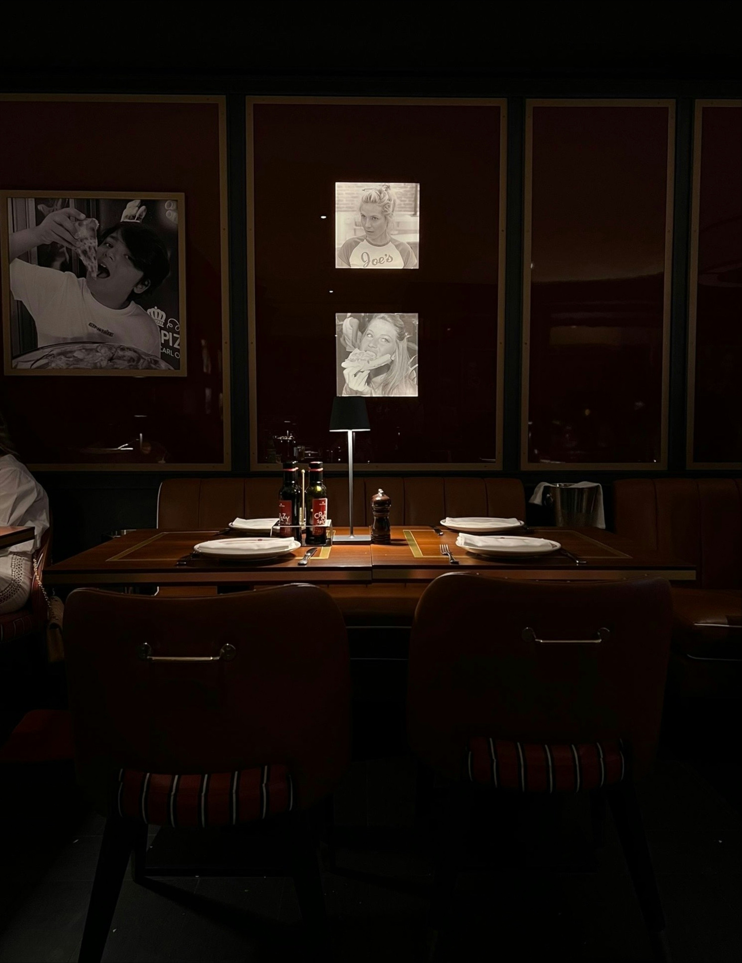 Luxury restaurant interior dimly lit dining cinematic Dubai by Haideri Films