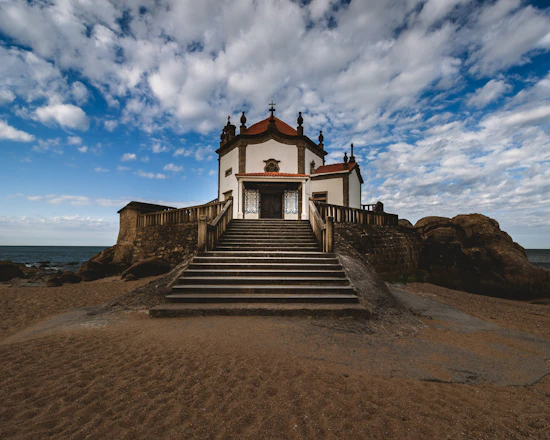 Chapel on a rocky outcrop by the sea