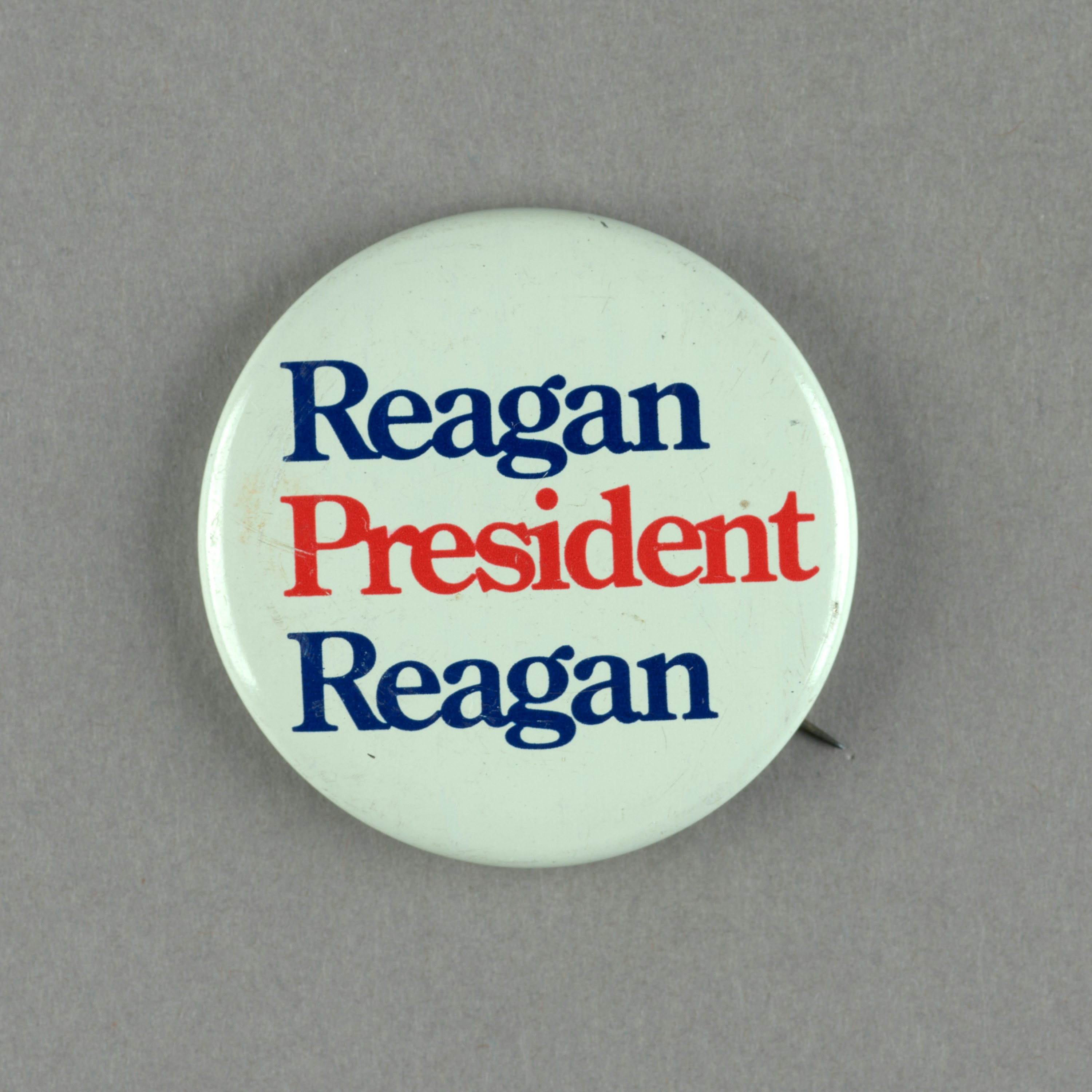 Reagan-Präsident Reagan-Kampagnenknopf