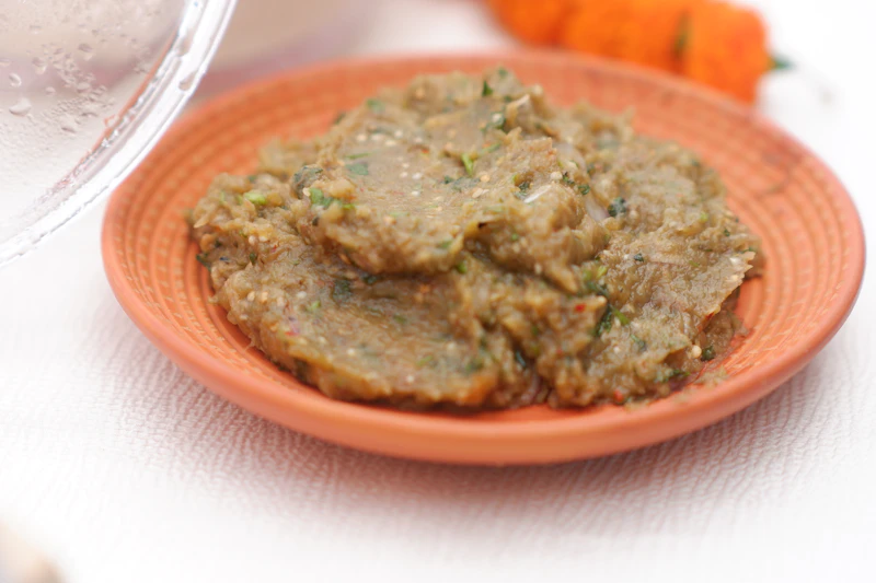 Baigan Bharta - homemade food Singapore
