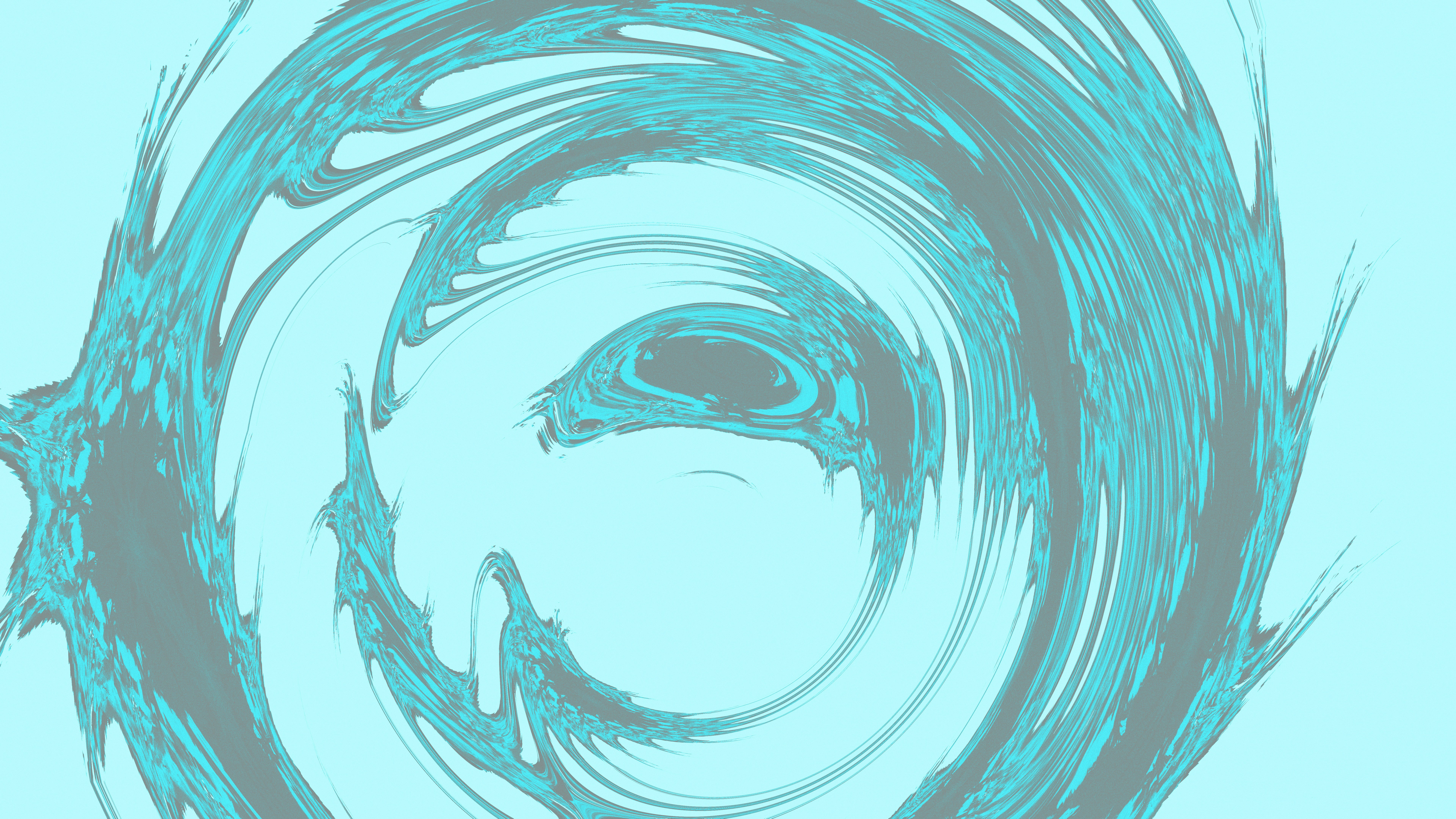 Abstract swirling pattern in shades of blue and grey