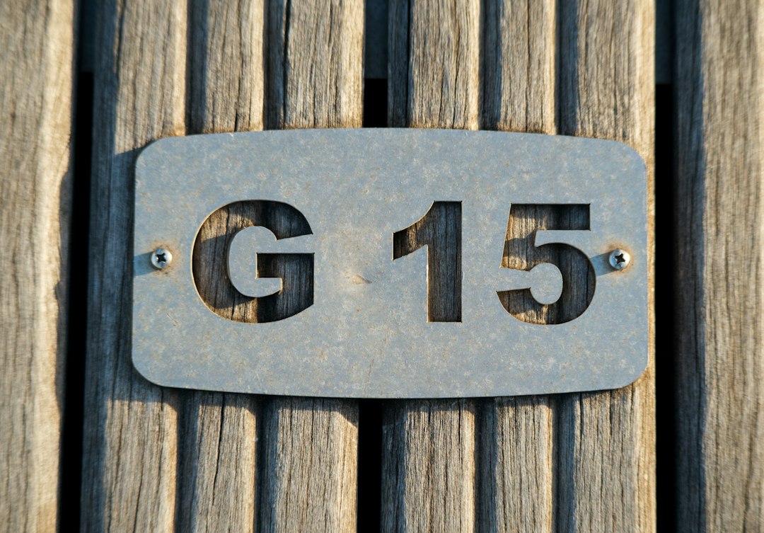 engraved wooden plaque