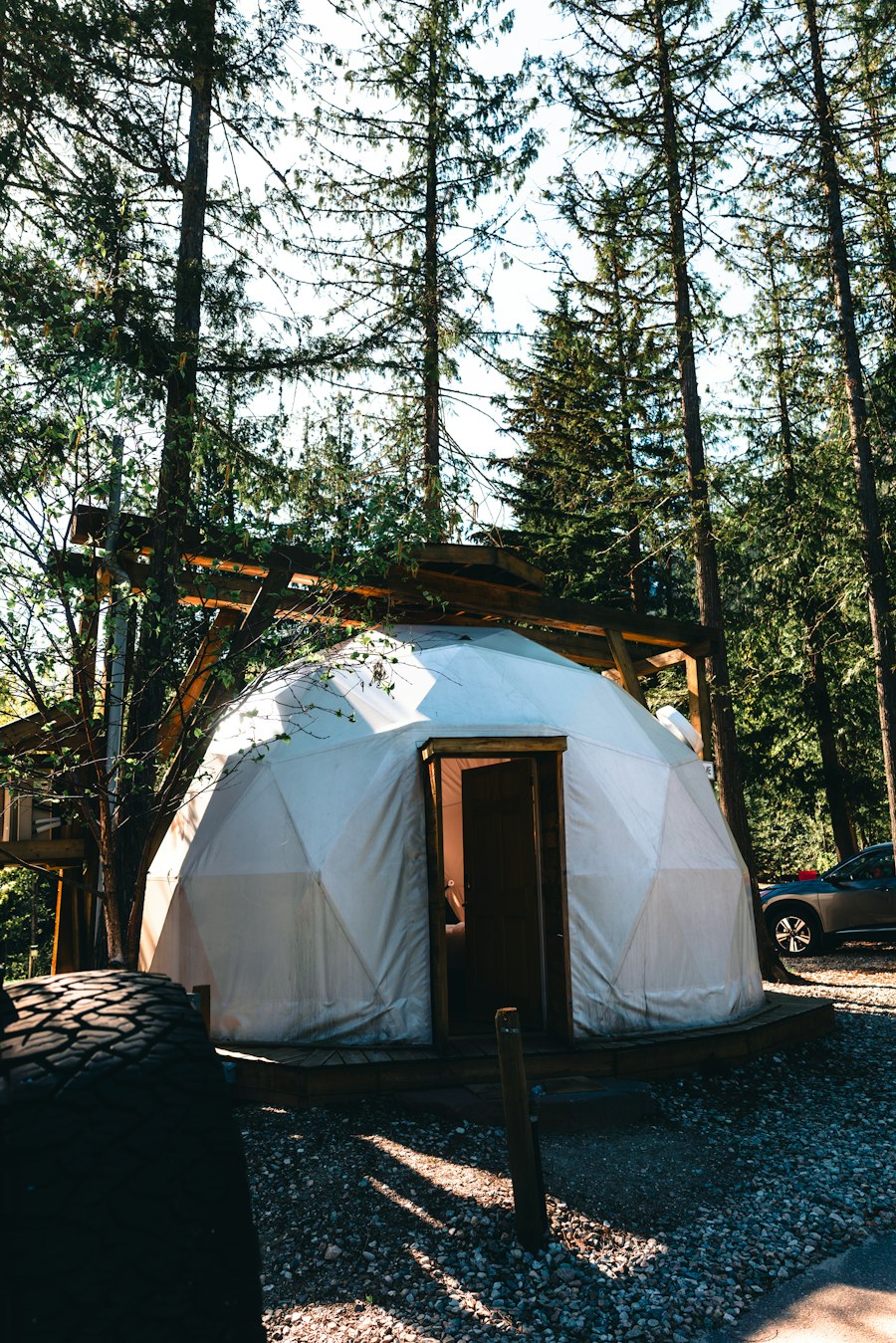 Cedar Dome in natural landscape
