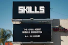 Billboard advertising "skills the open agent skills ecosystem"